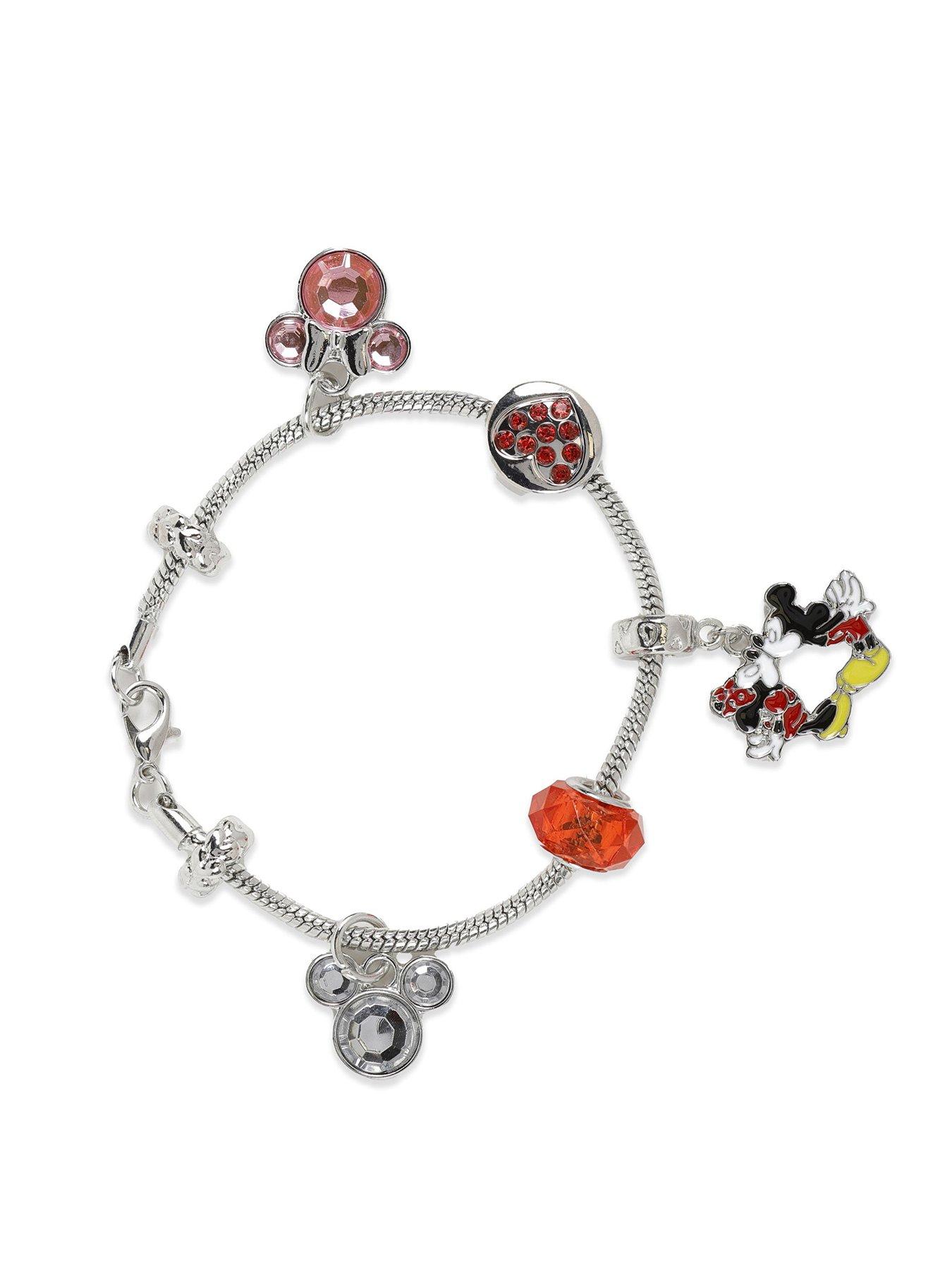 front image of minnie-mouse-amp-mickey-charm-bracelet-multi
