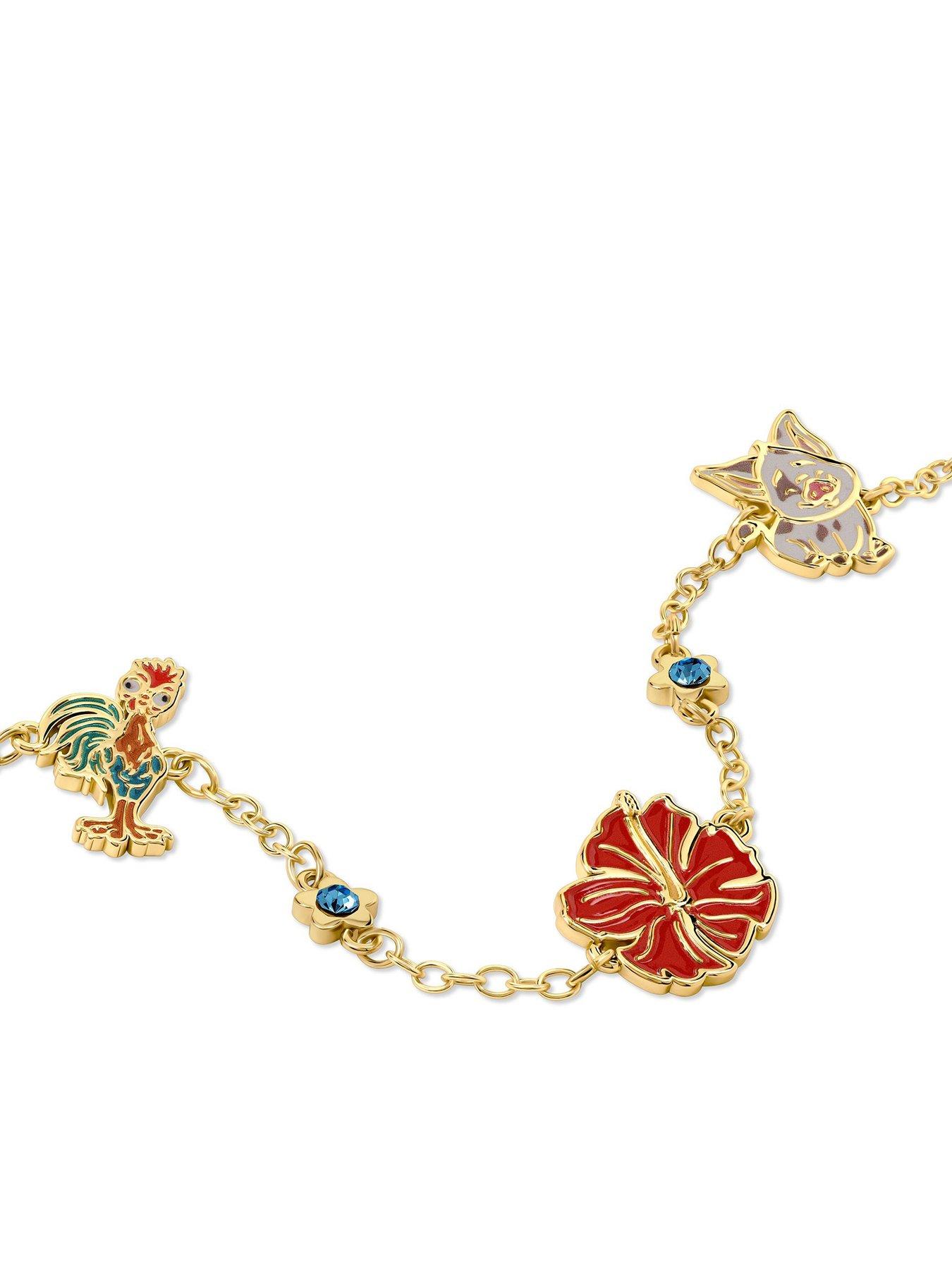  image of disney-moana-charm-bracelet-multi