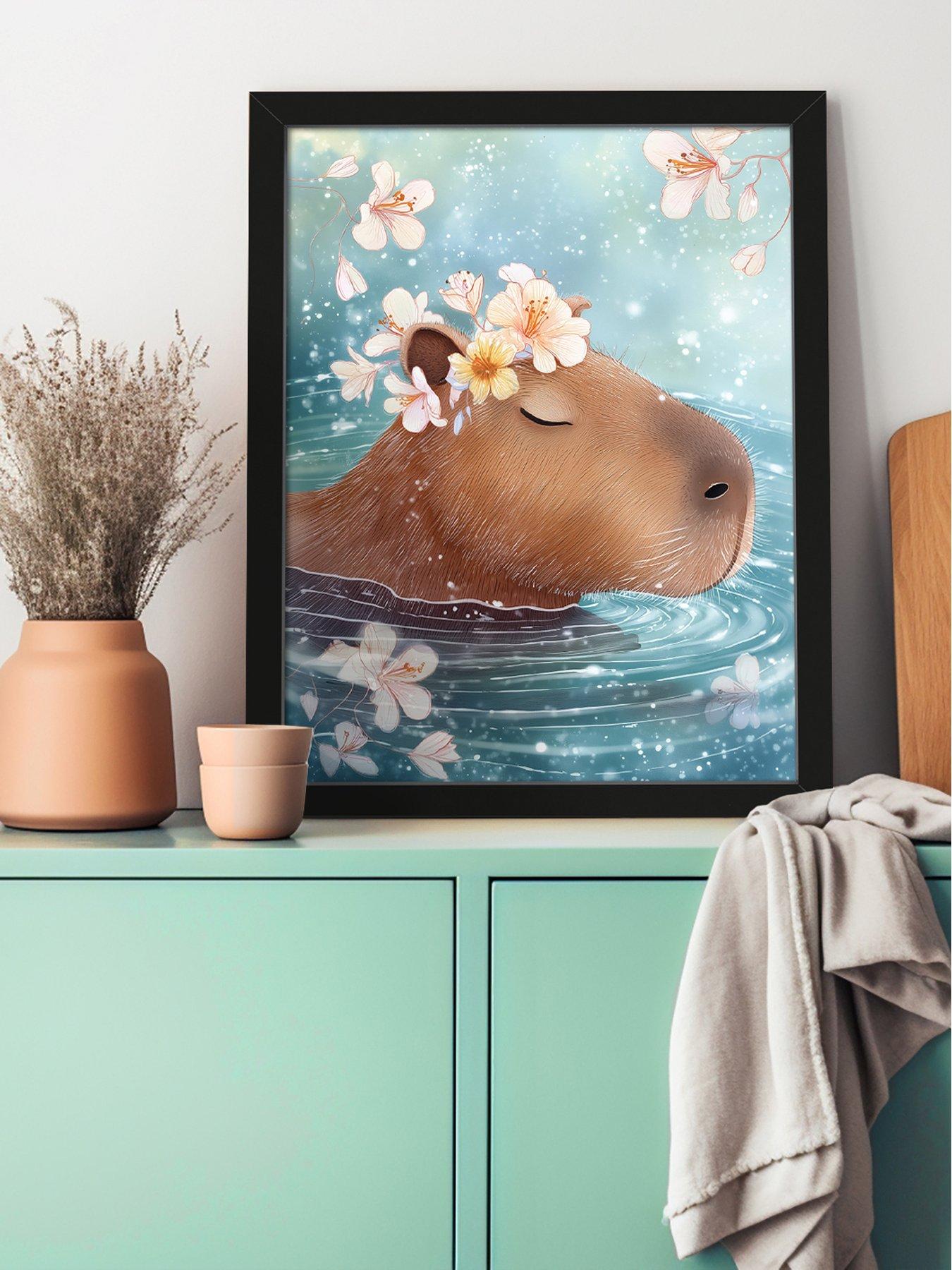 The Art Group CAPYBARA ZEN 30X40CM SINGLE PRINT