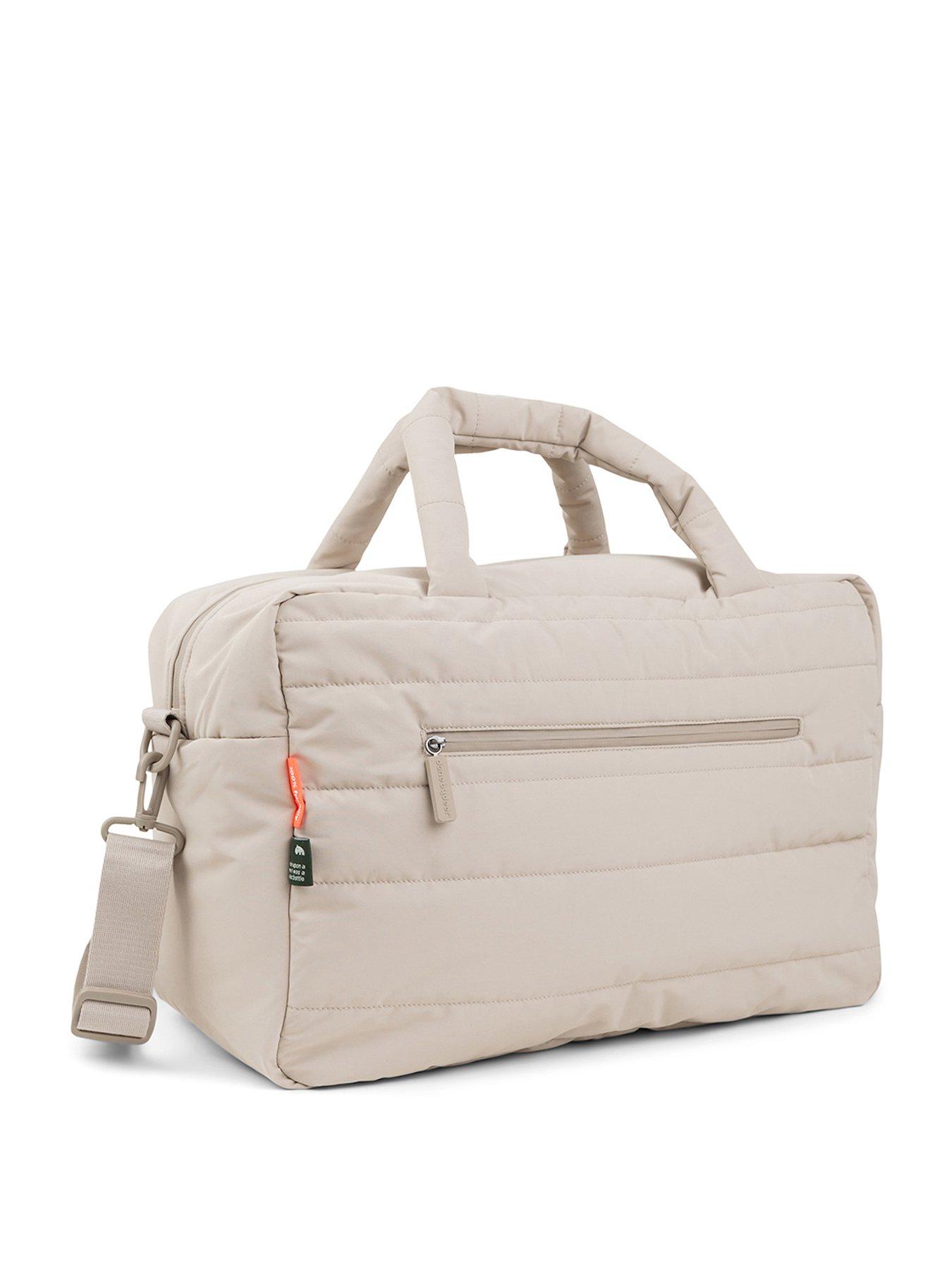 stillFront image of done-by-deer-quilted-changing-bag-sand