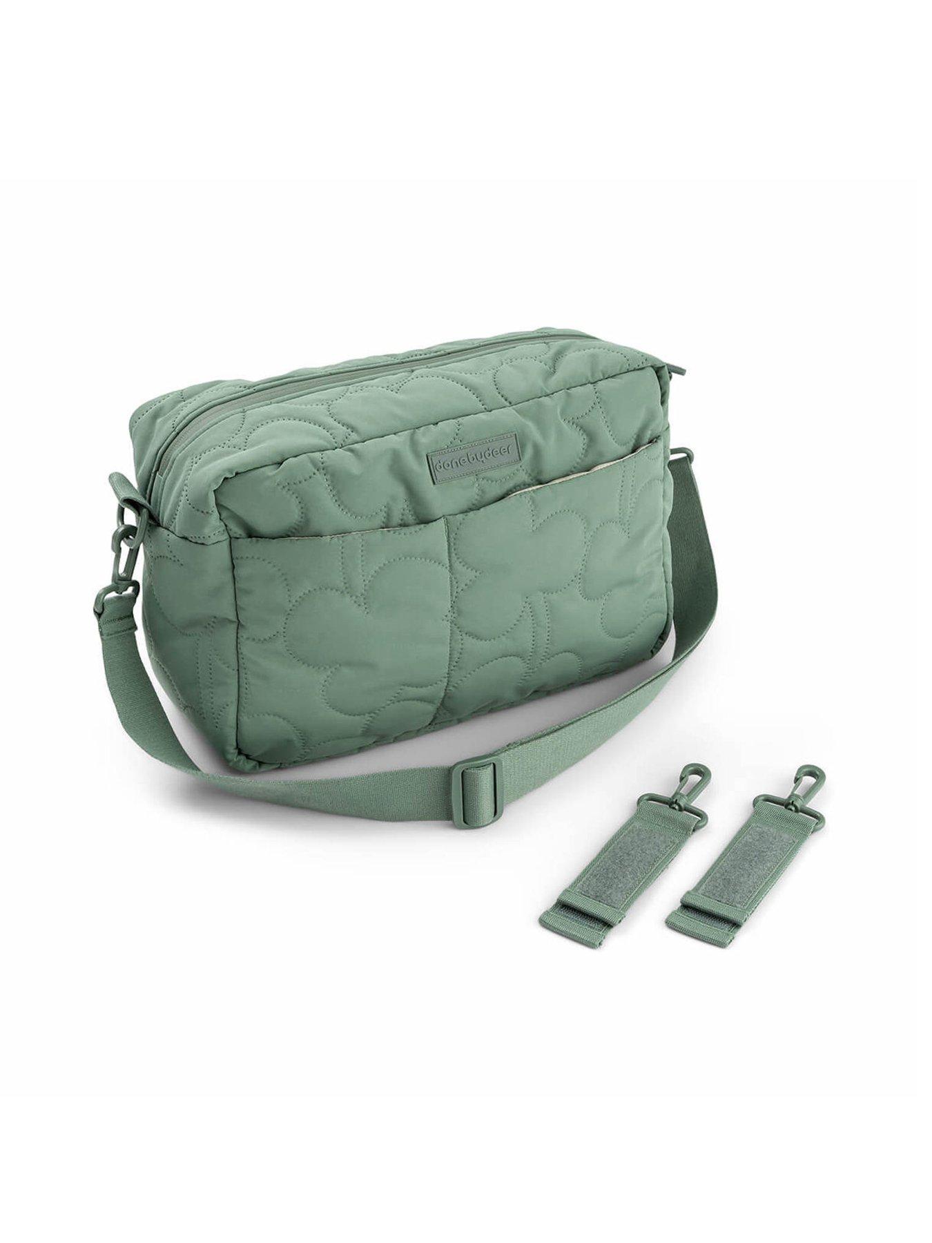 Done by Deer Done by Deer Quilted stroller bag Green