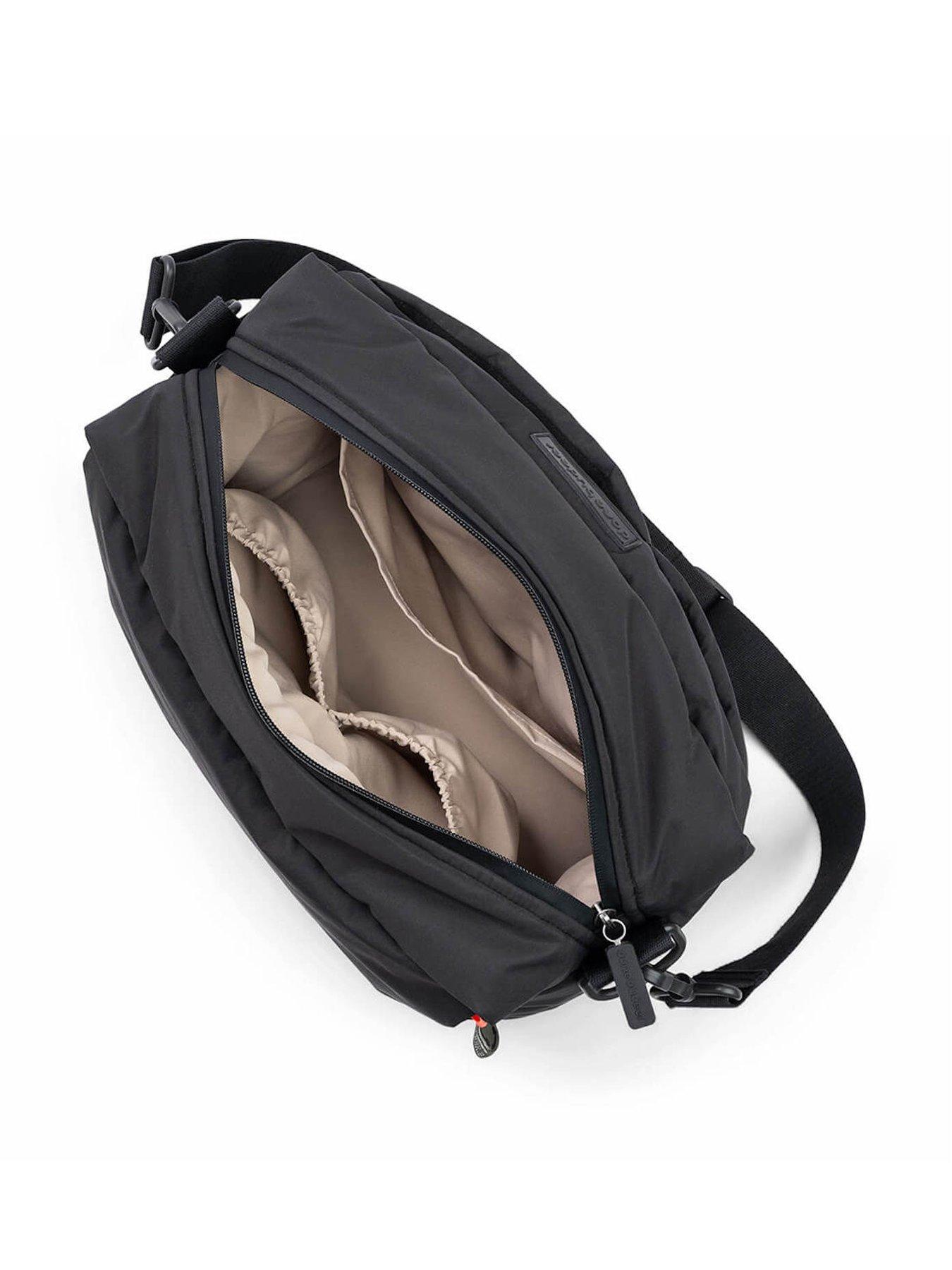  image of done-by-deer-quilted-stroller-bag-black