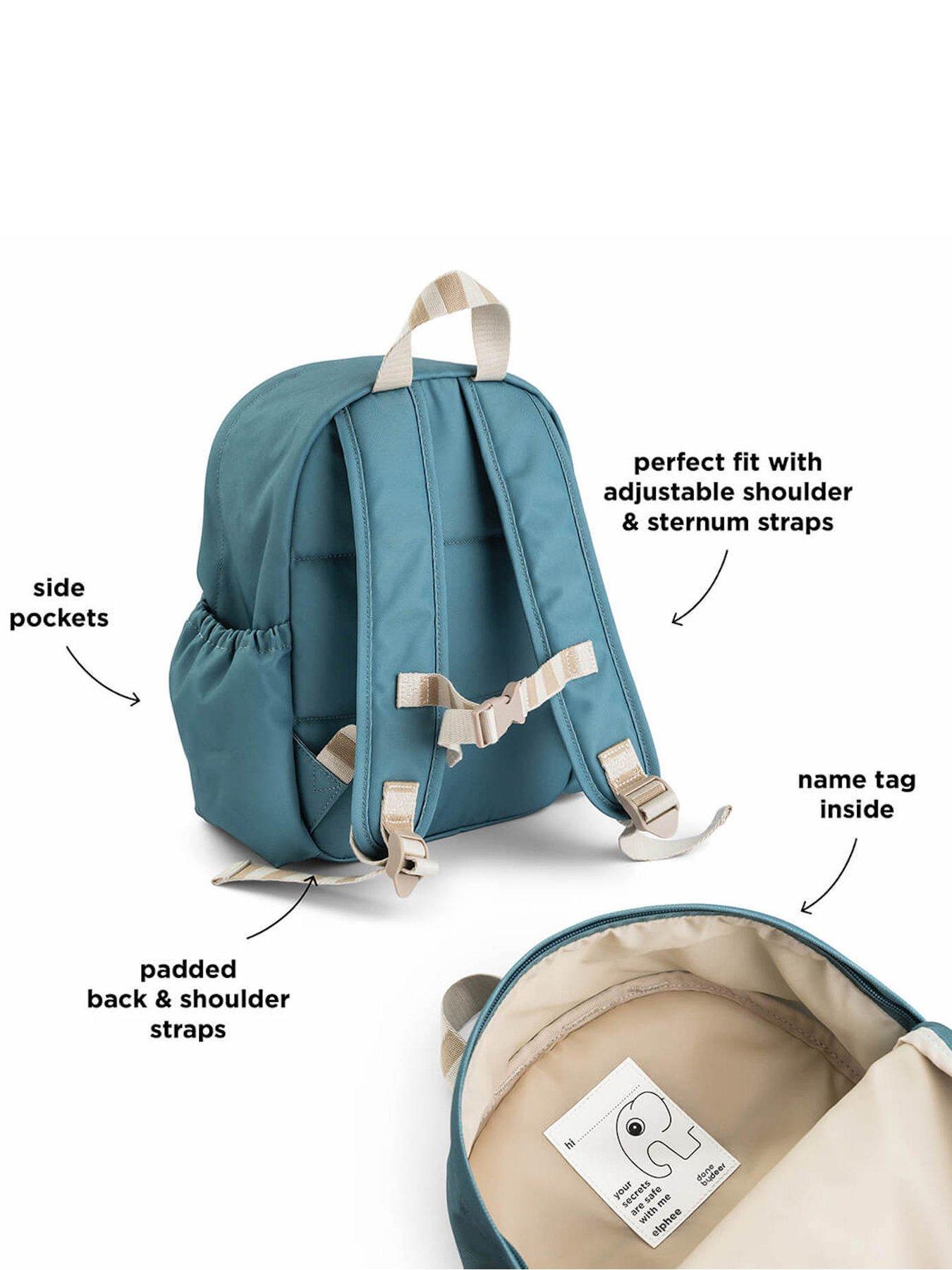 Image 3 of 7 of Done by Deer Kids backpack Tiny farm Blue 7.5 L