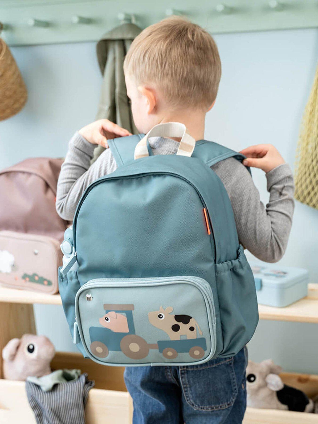  image of done-by-deer-kids-backpack-tiny-farm-blue-75-l
