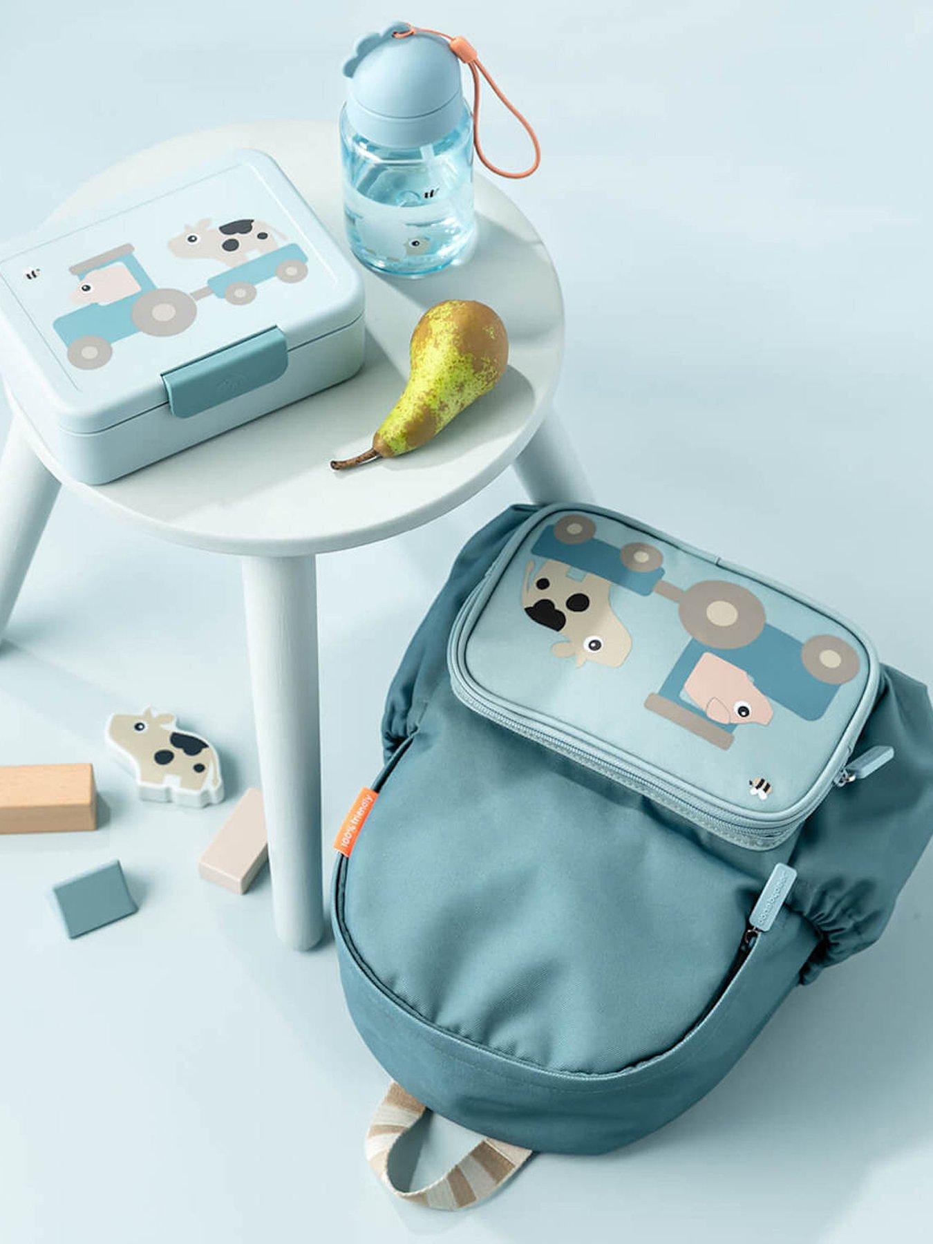 Image 7 of 7 of Done by Deer Kids backpack Tiny farm Blue 7.5 L