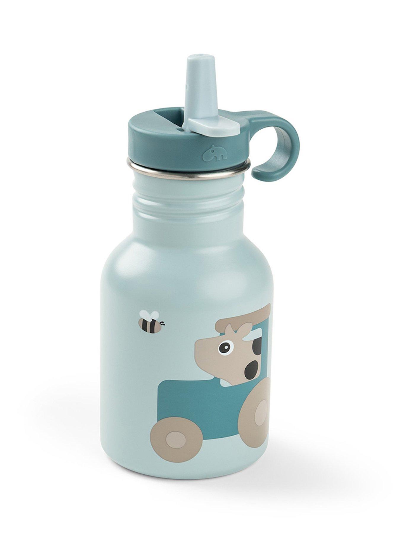 Done by Deer Metal Bottle Tiny Farm Blue