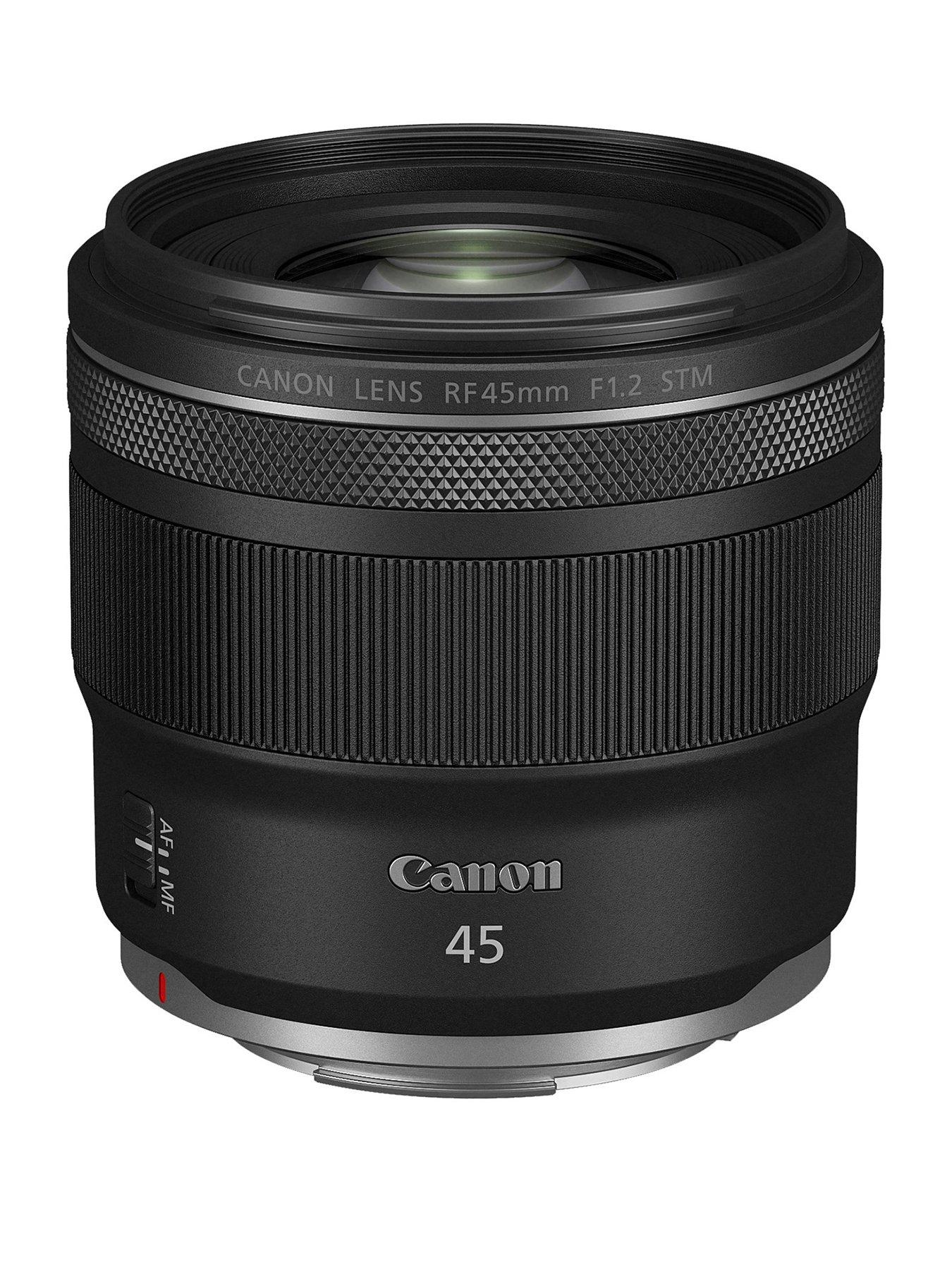 Canon RF 45mm F1.2 STM Prime Lens - Black
