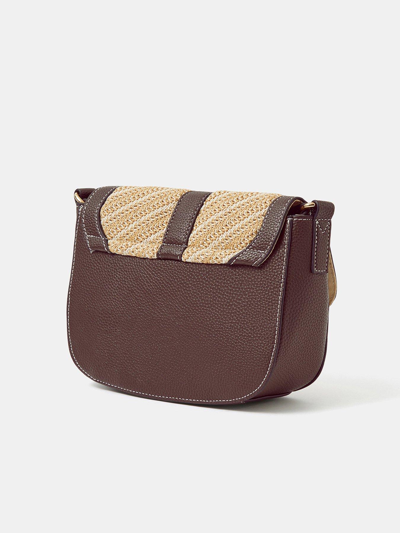 Image 3 of 5 of Accessorize Woven Crossbody Bag