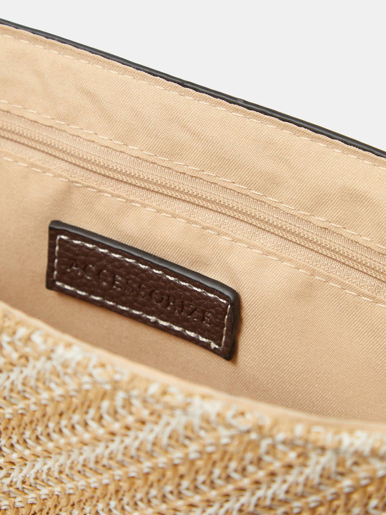 Image 5 of 5 of Accessorize Woven Crossbody Bag