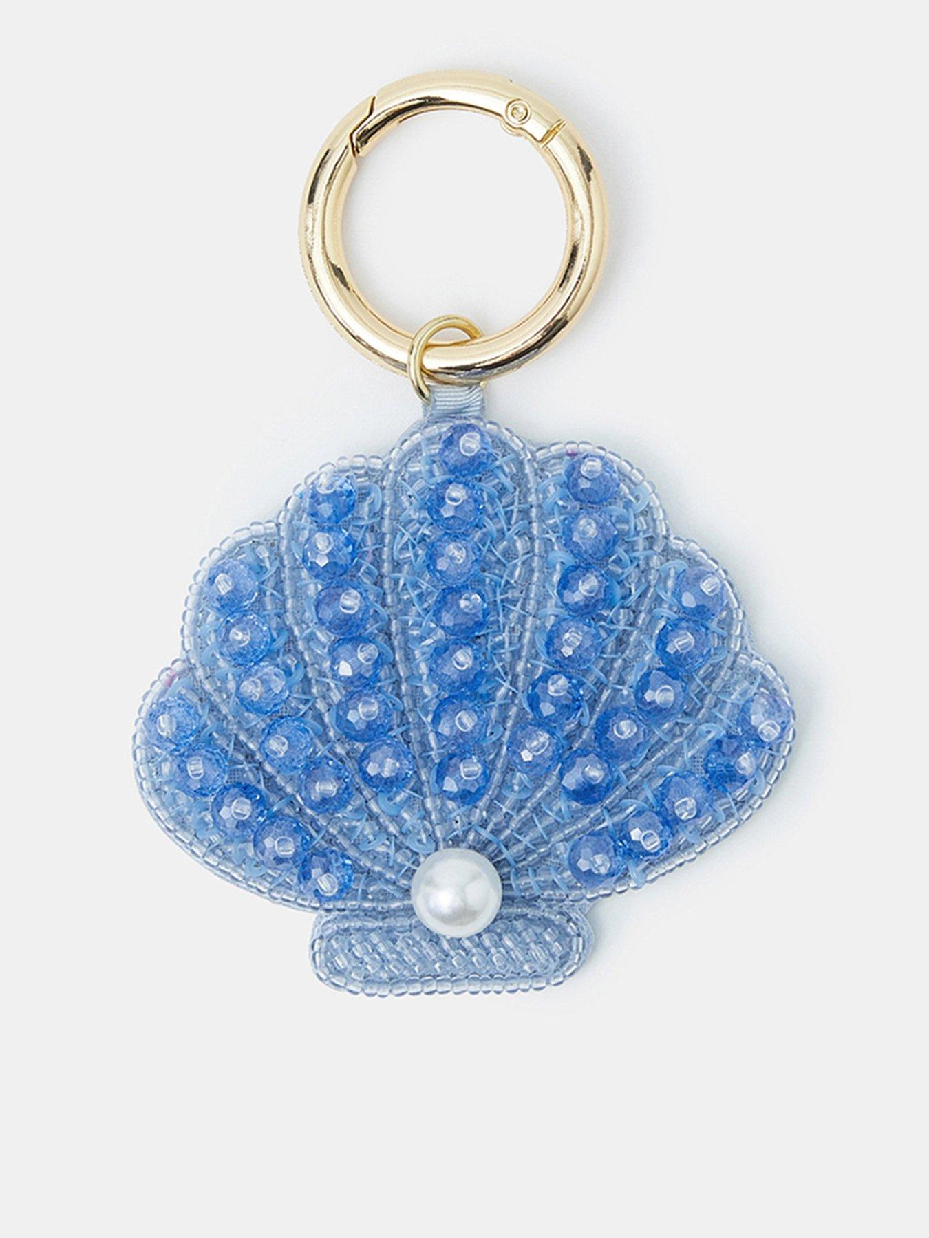 Accessorize Shell Beaded Bag Charm