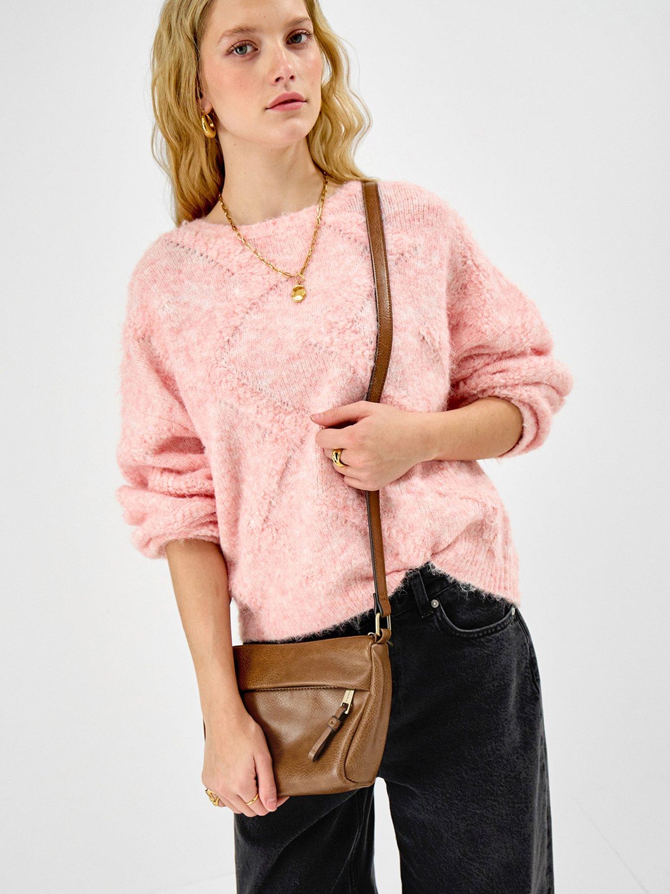 Image 2 of 5 of Accessorize Zip Front Crossbody Bag
