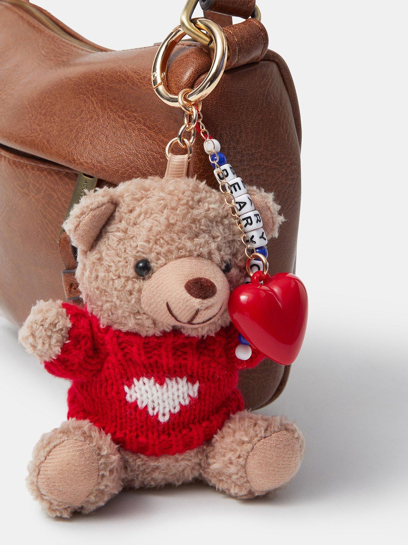 Image 2 of 3 of Accessorize Bear Bag Charm