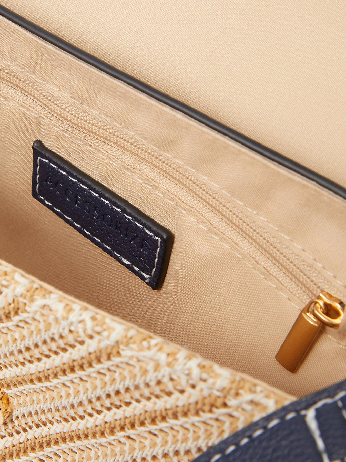  image of accessorize-woven-crossbody-bag