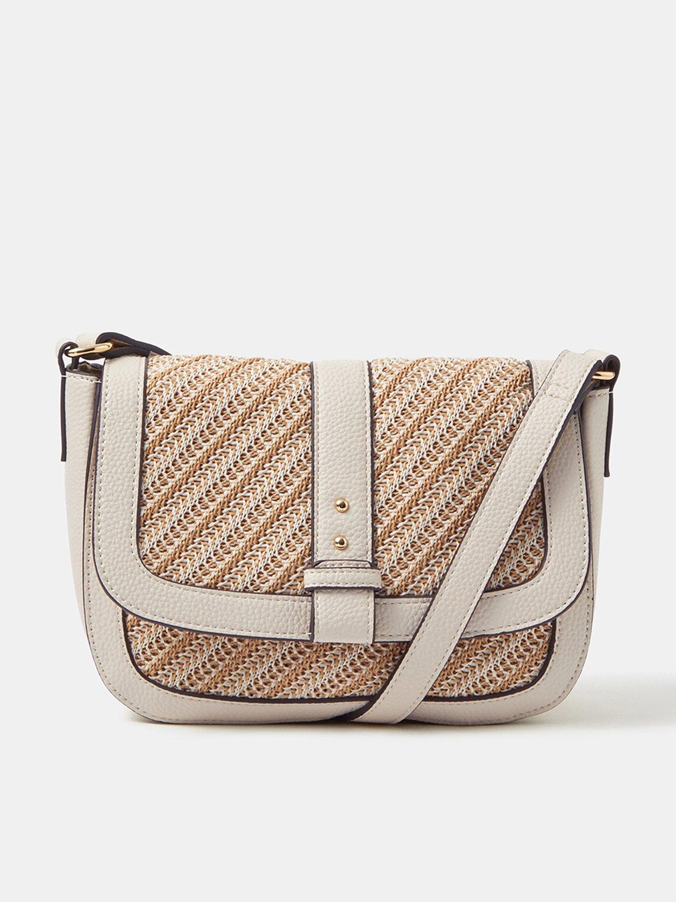 Accessorize Woven Crossbody Bag