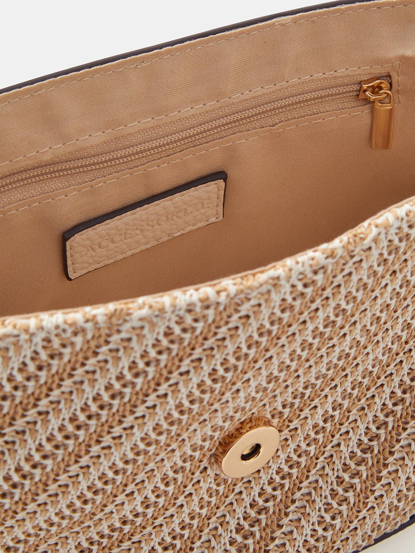  image of accessorize-woven-crossbody-bag