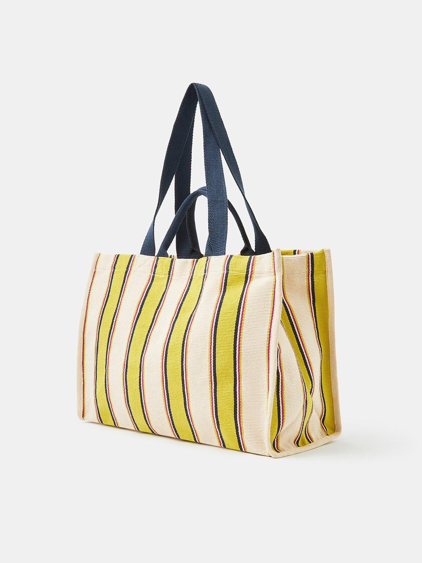 Image 3 of 5 of Accessorize Stripe Beach Tote Bag