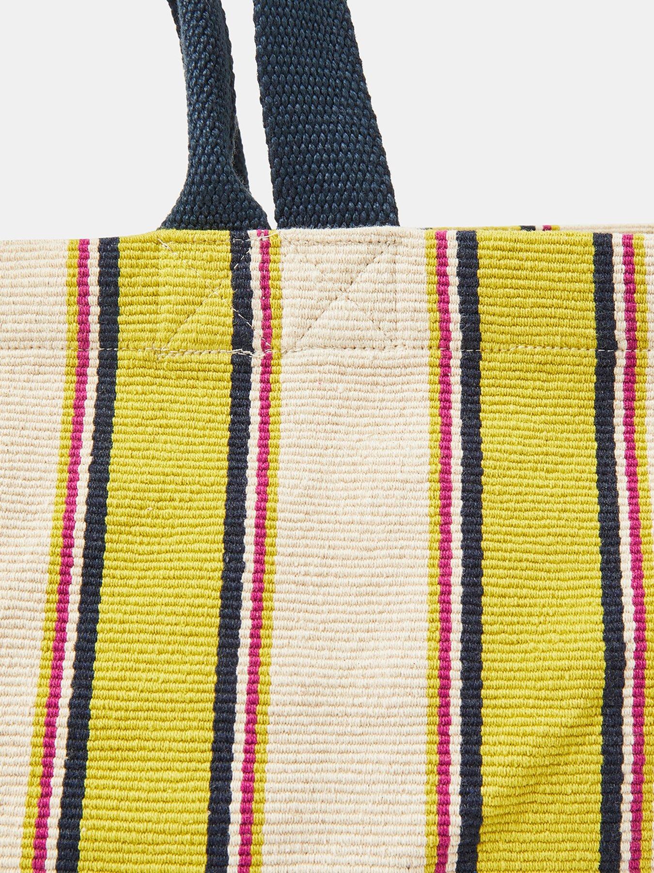 Image 5 of 5 of Accessorize Stripe Beach Tote Bag