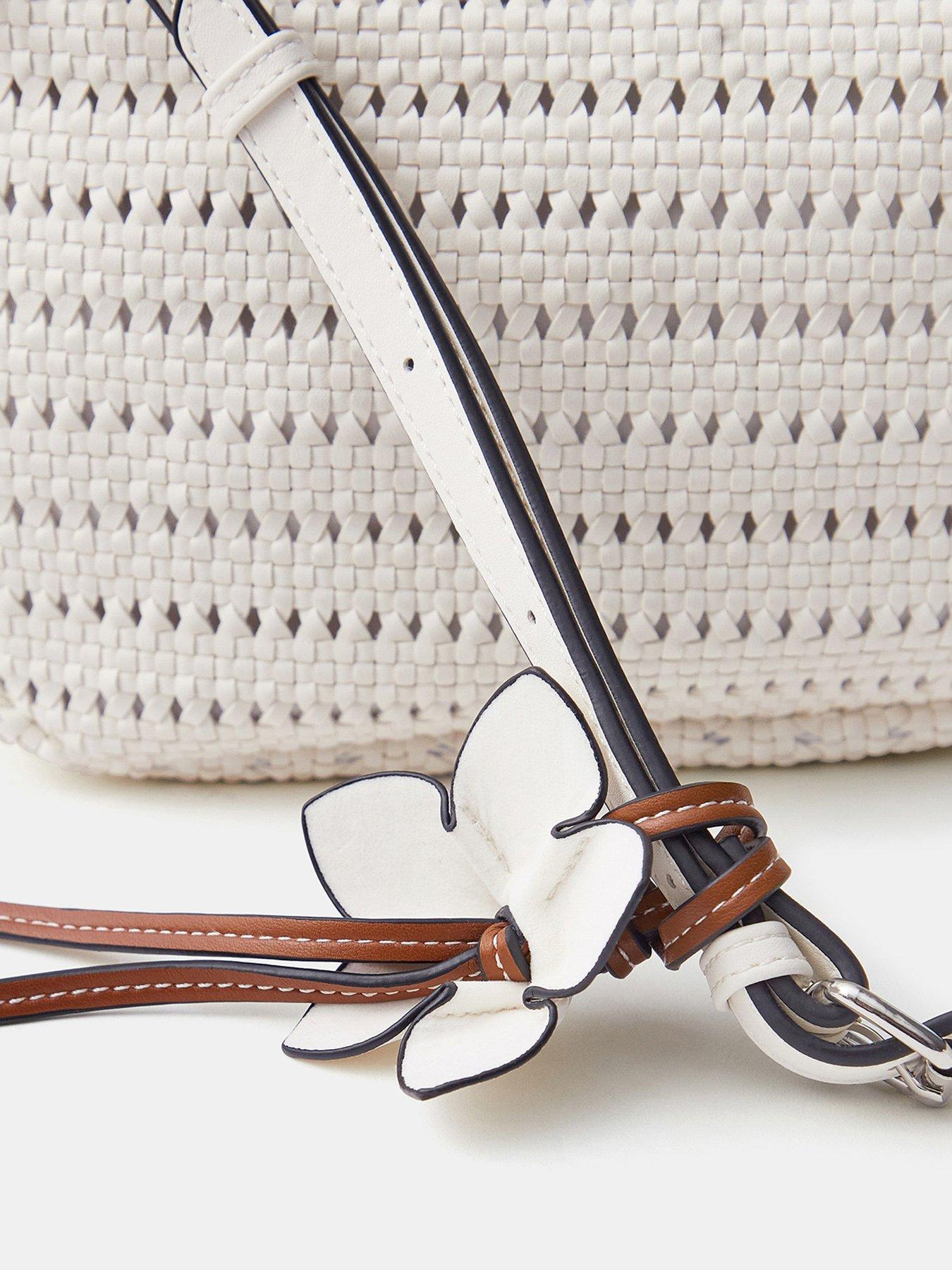  image of accessorize-woven-crossbody-bag