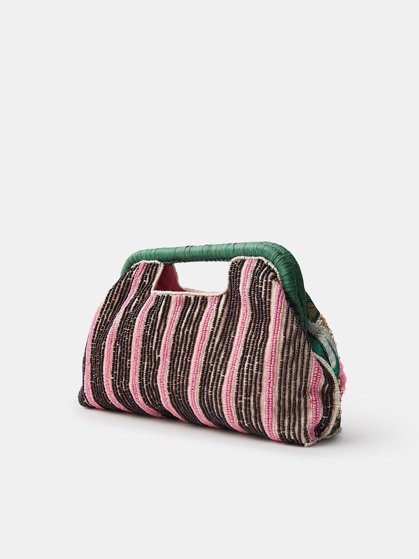 Image 3 of 5 of Accessorize Tropical Embellished Crossbody Bag