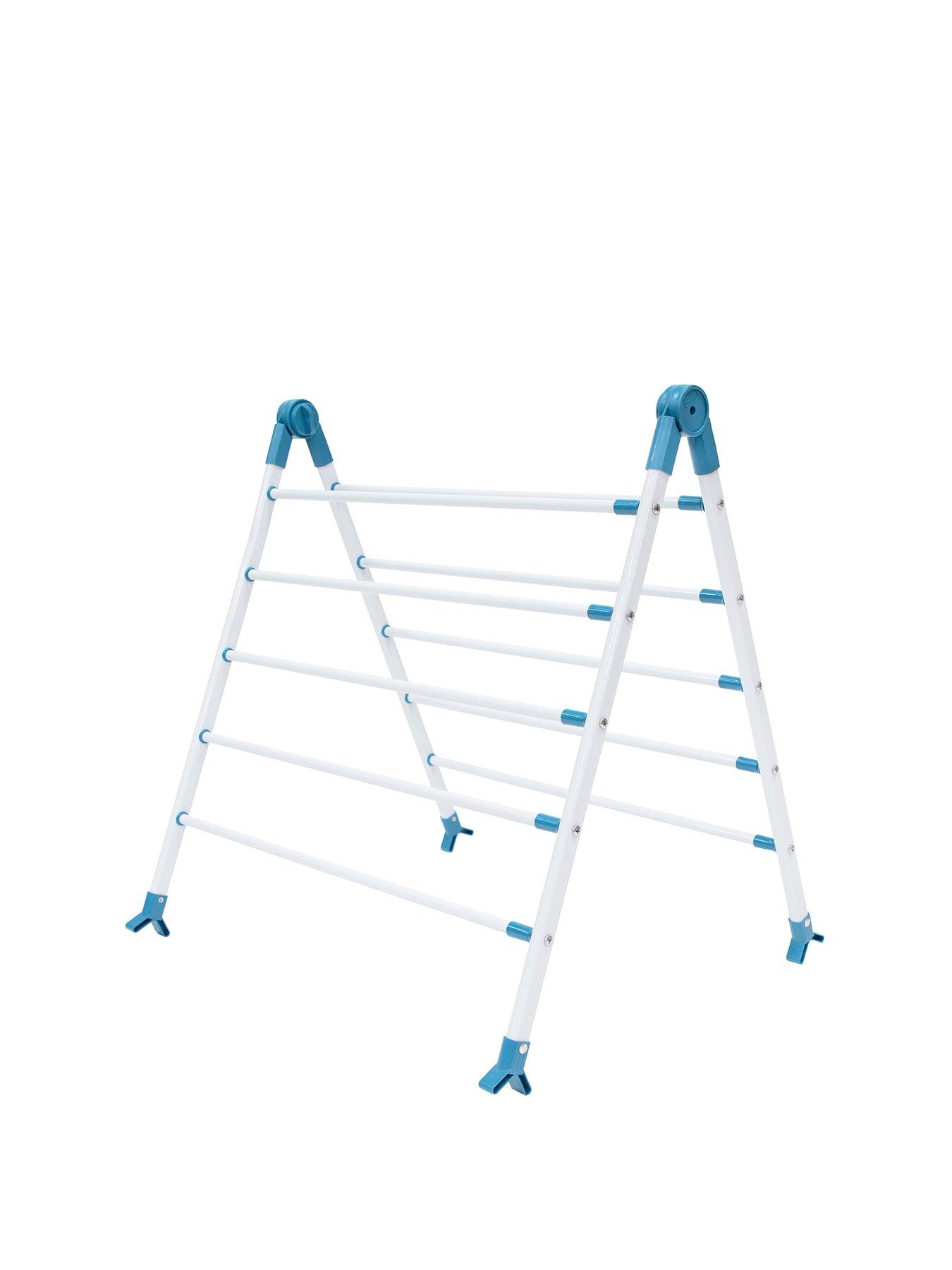 stillFront image of black-decker-bd-over-bath-extendable-airer-aqua