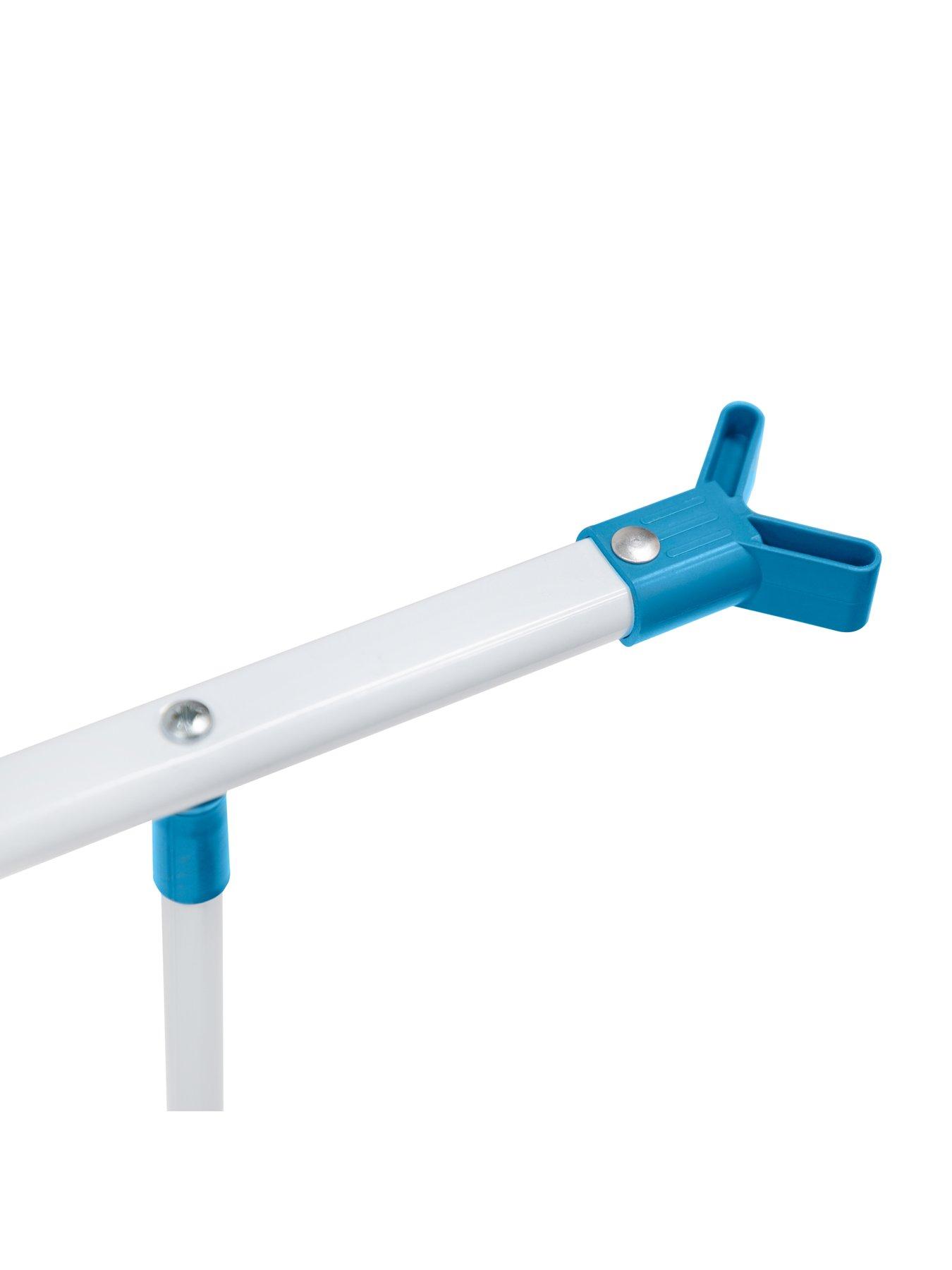  image of black-decker-bd-over-bath-extendable-airer-aqua