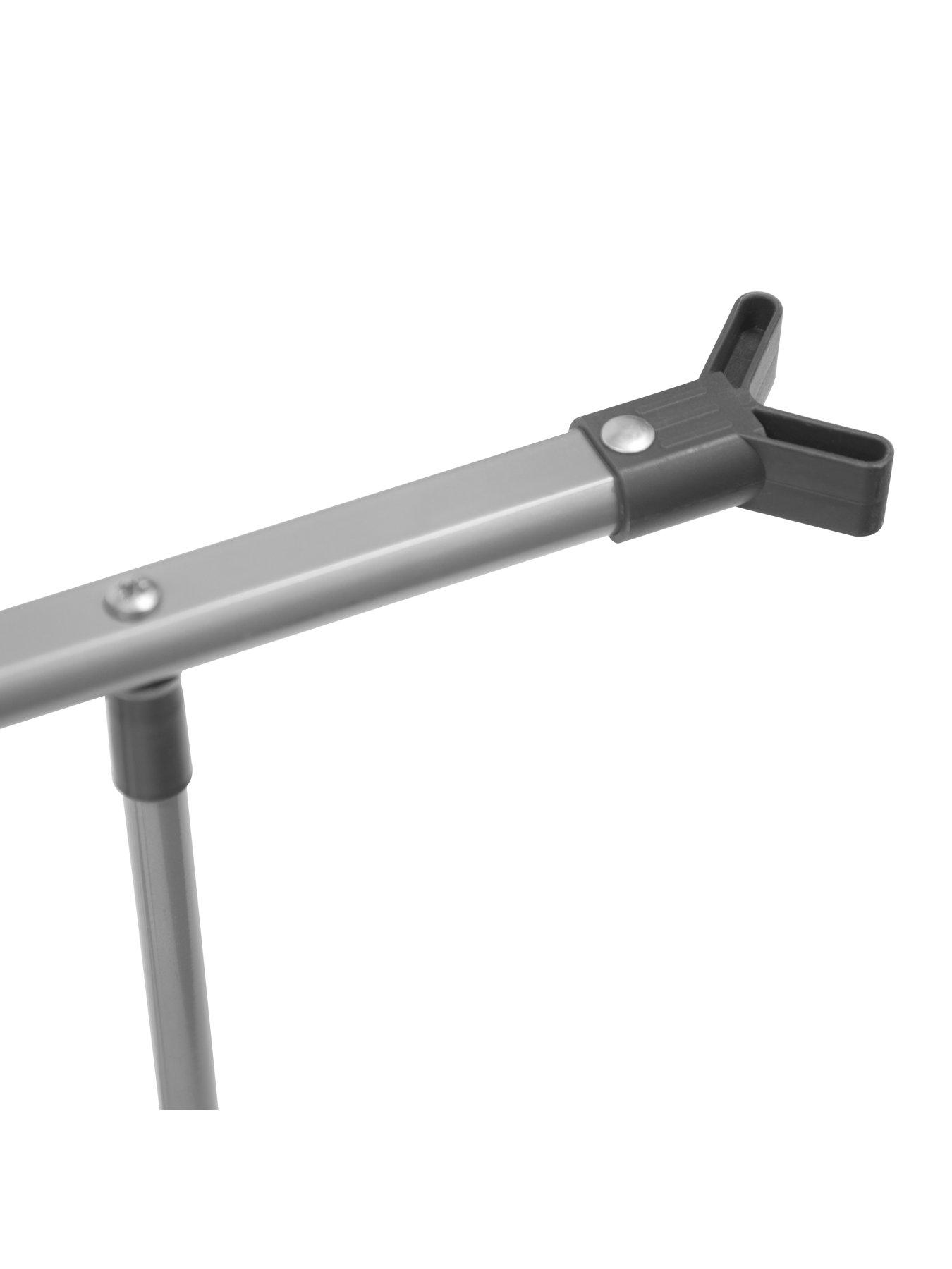  image of black-decker-bd-over-bath-extendable-airer-grey