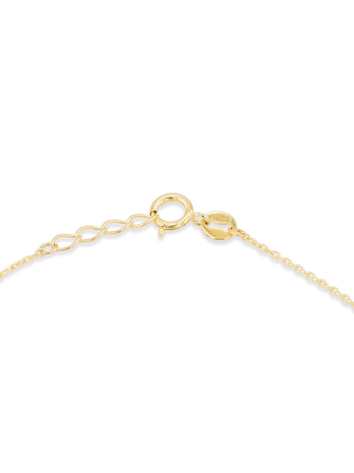 Image 3 of 5 of The Love Collection 9ct Yellow Gold Rosary Bracelet