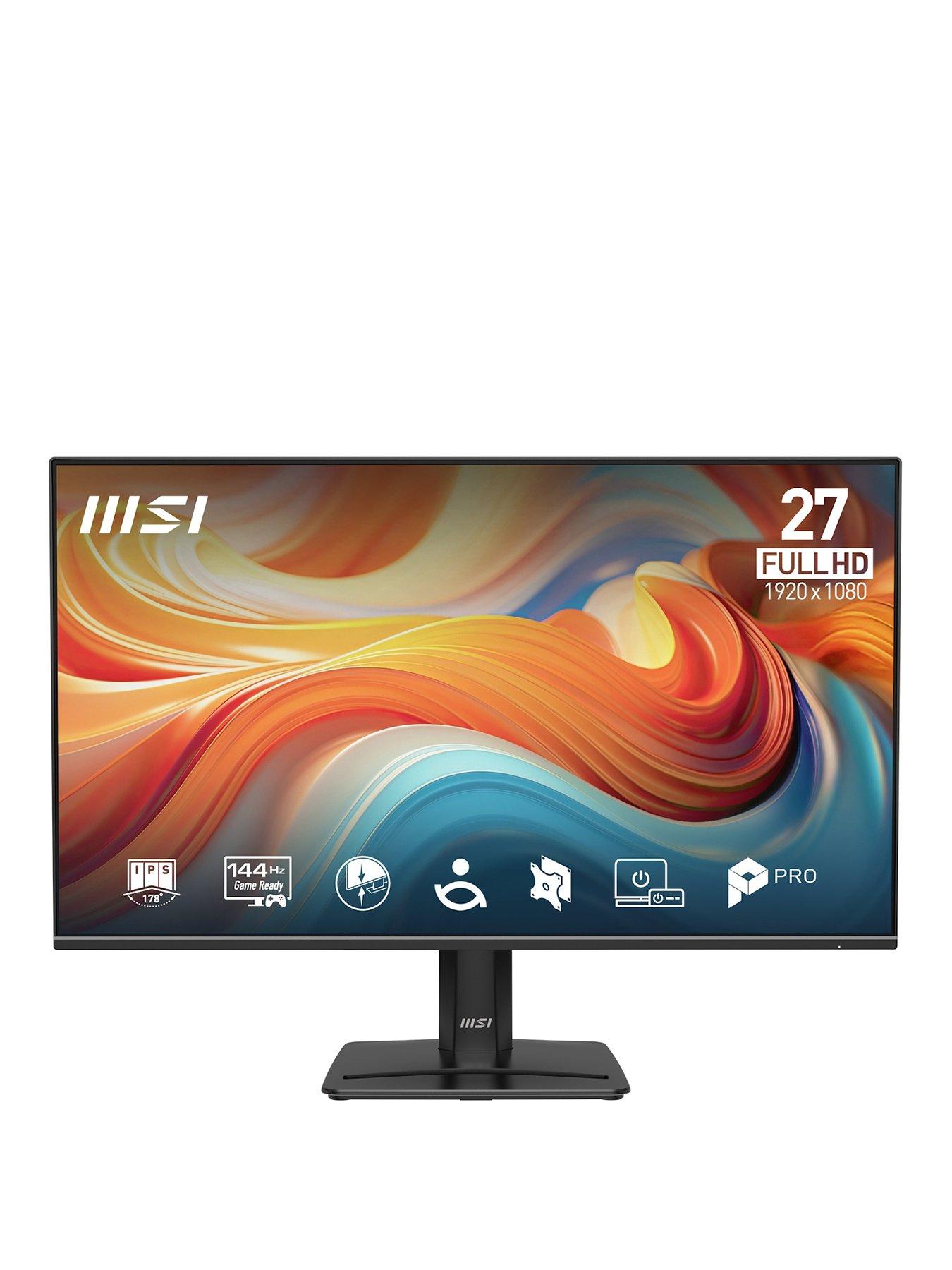 Image 1 of 7 of MSI PRO MP271 E14A 27" Full HD 144Hz IPS HDR Ready Adaptive-Sync Monitor