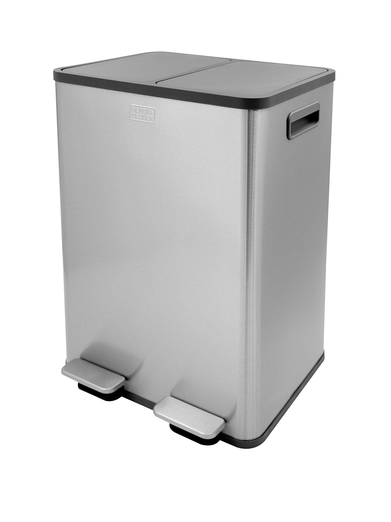 stillFront image of black-decker-bd-slim-line-40l-recycle-bin