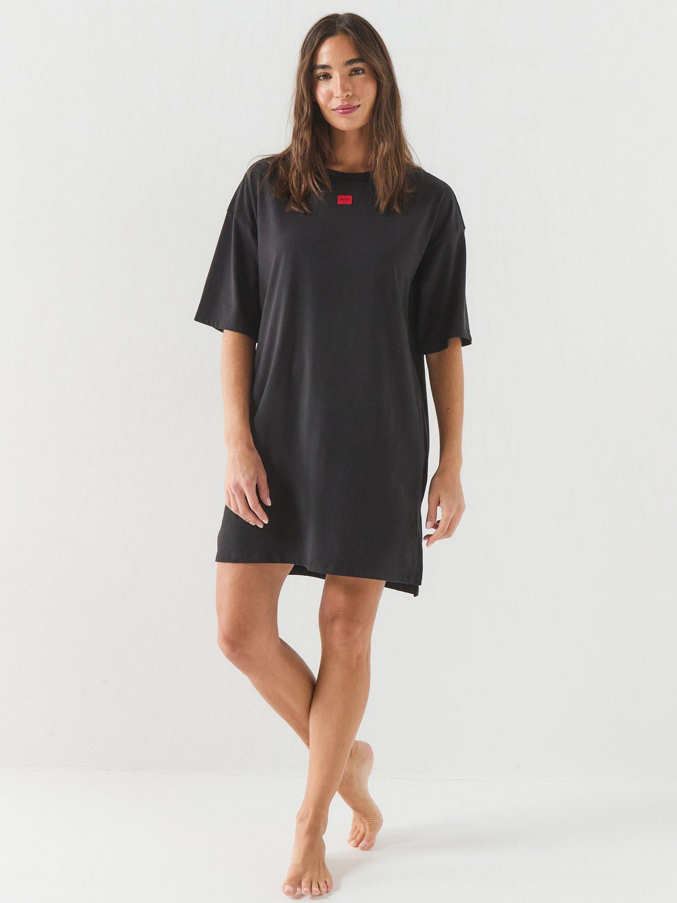 Image 3 of 6 of HUGO Nite Nightie - Black