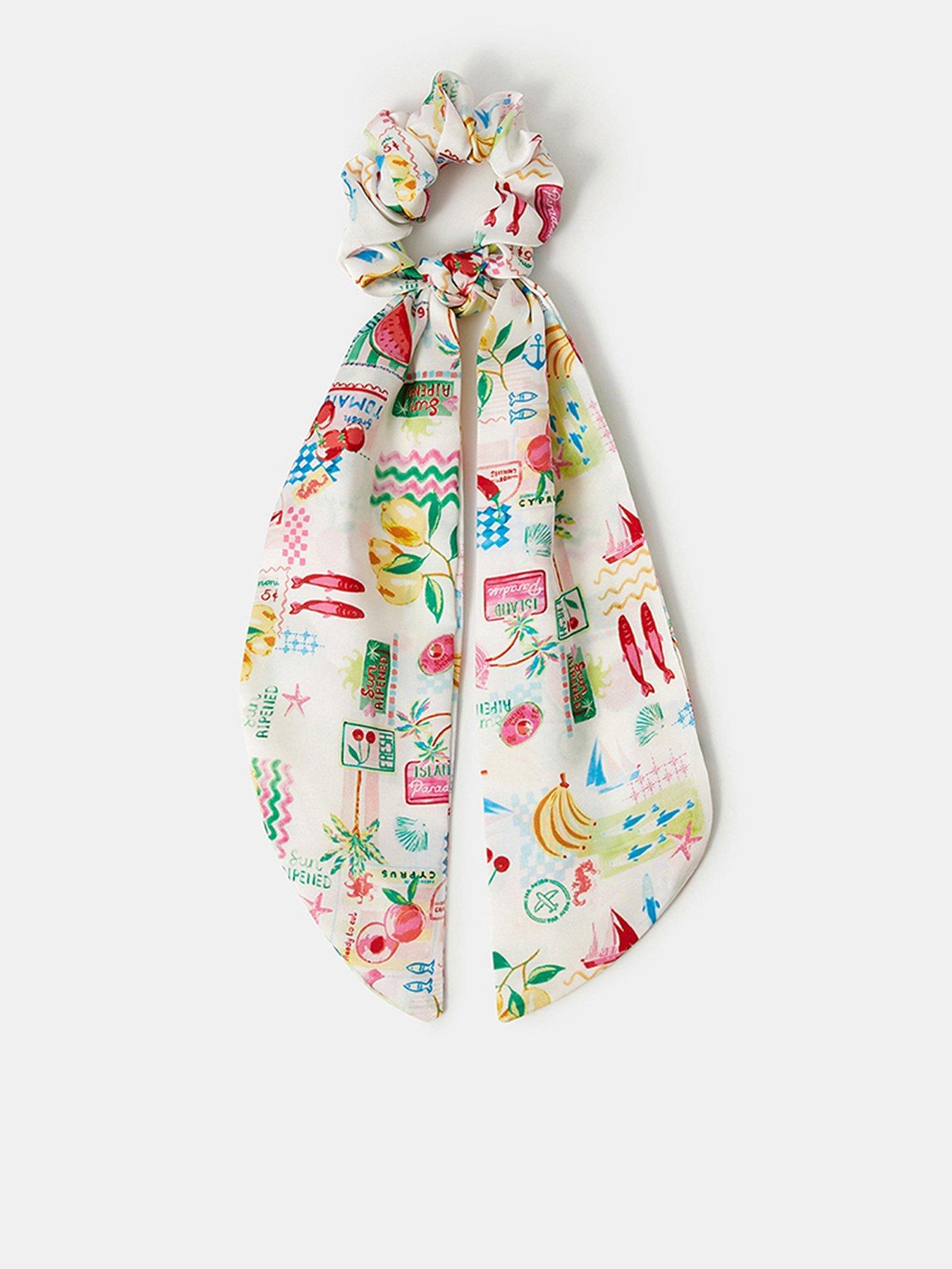 Accessorize Summer Print Scrunchie Scarf