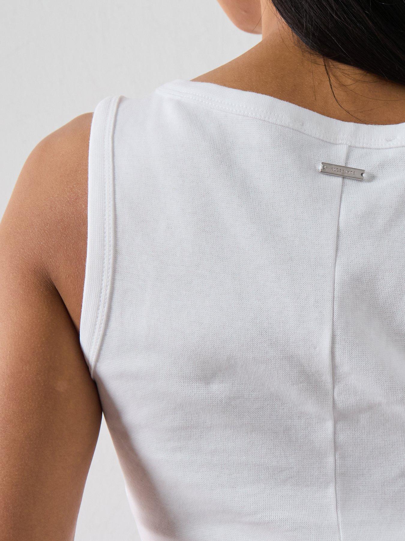  image of allsaints-katarina-tank-white