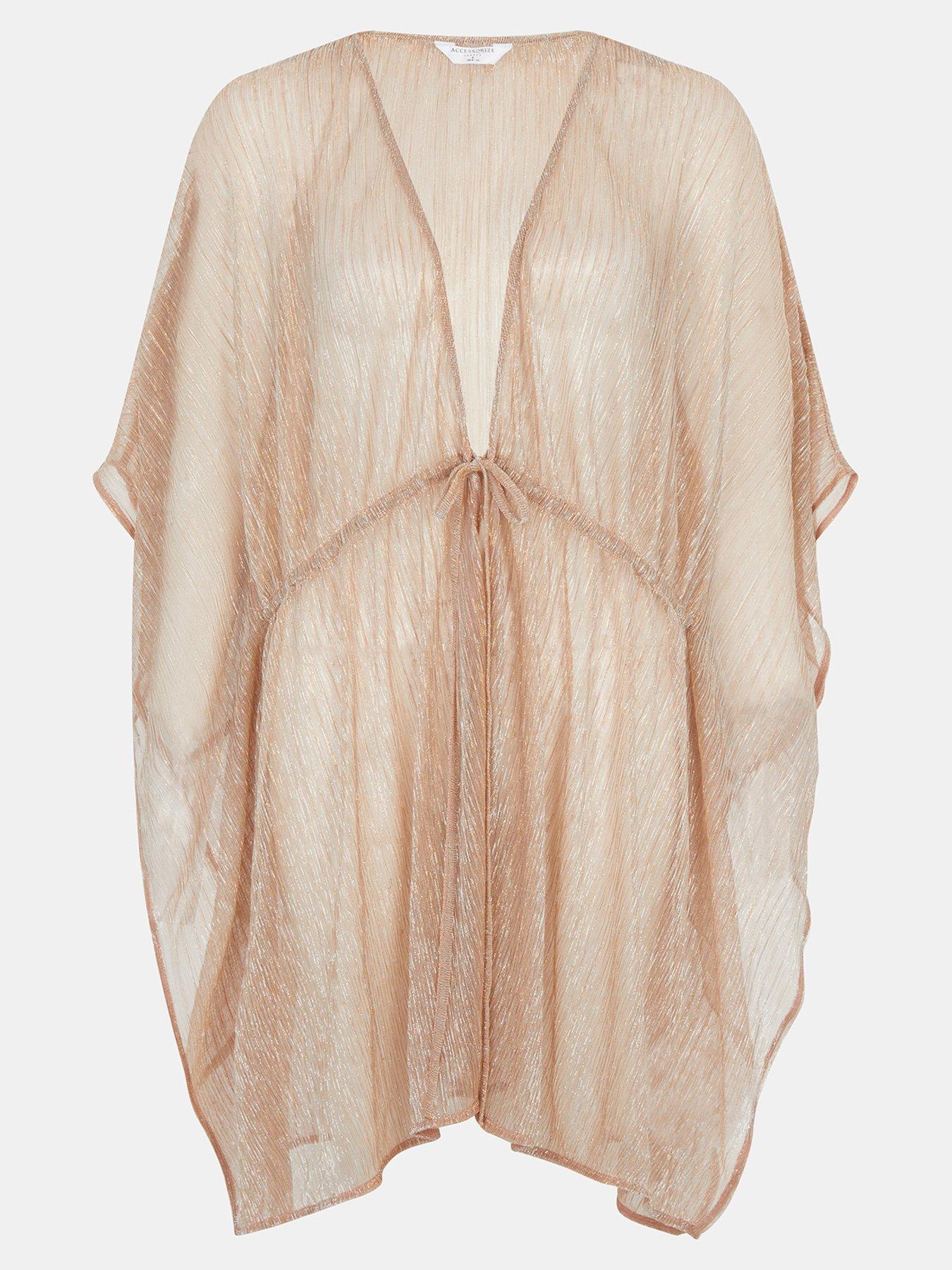 Image 5 of 5 of Accessorize Shimmer Mini Kaftan