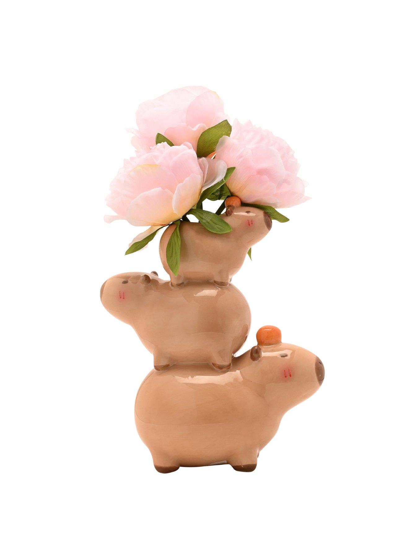  image of hestia-the-feel-good-club-capybara-stack-vase