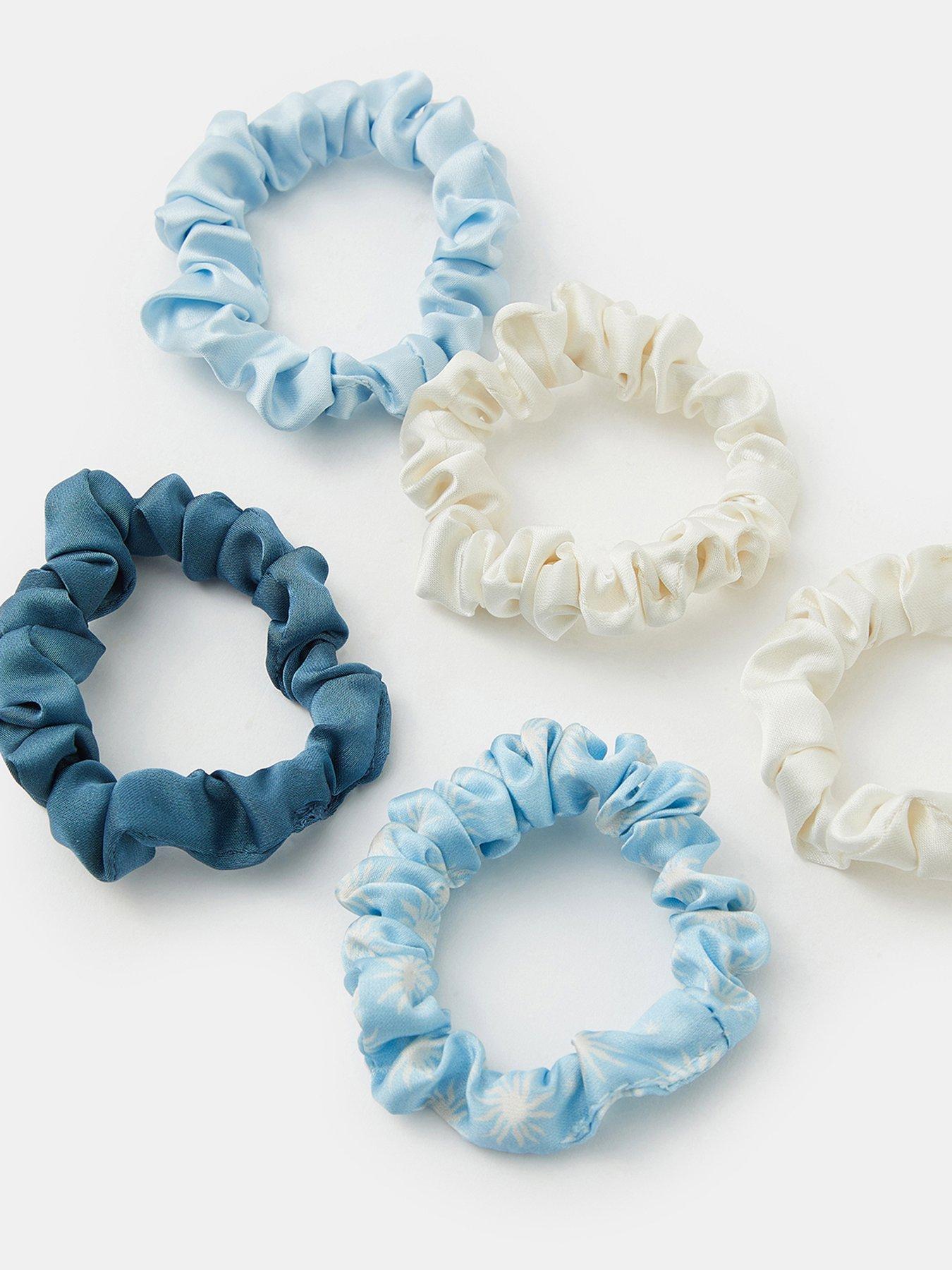 Image 3 of 3 of Accessorize 5-pack Satin Hair Scrunchies
