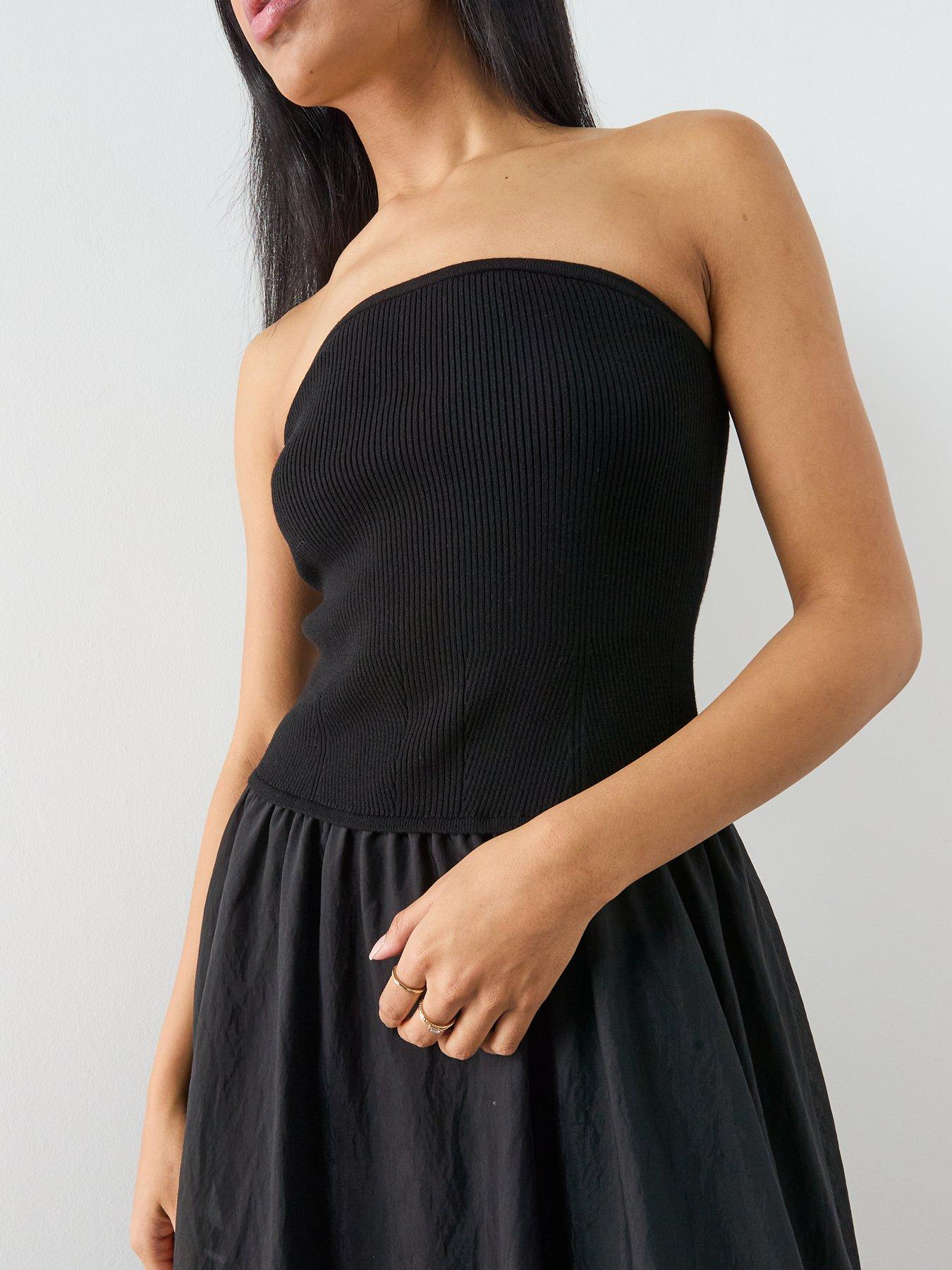 Image 4 of 5 of AllSaints Tegan Dress - Black