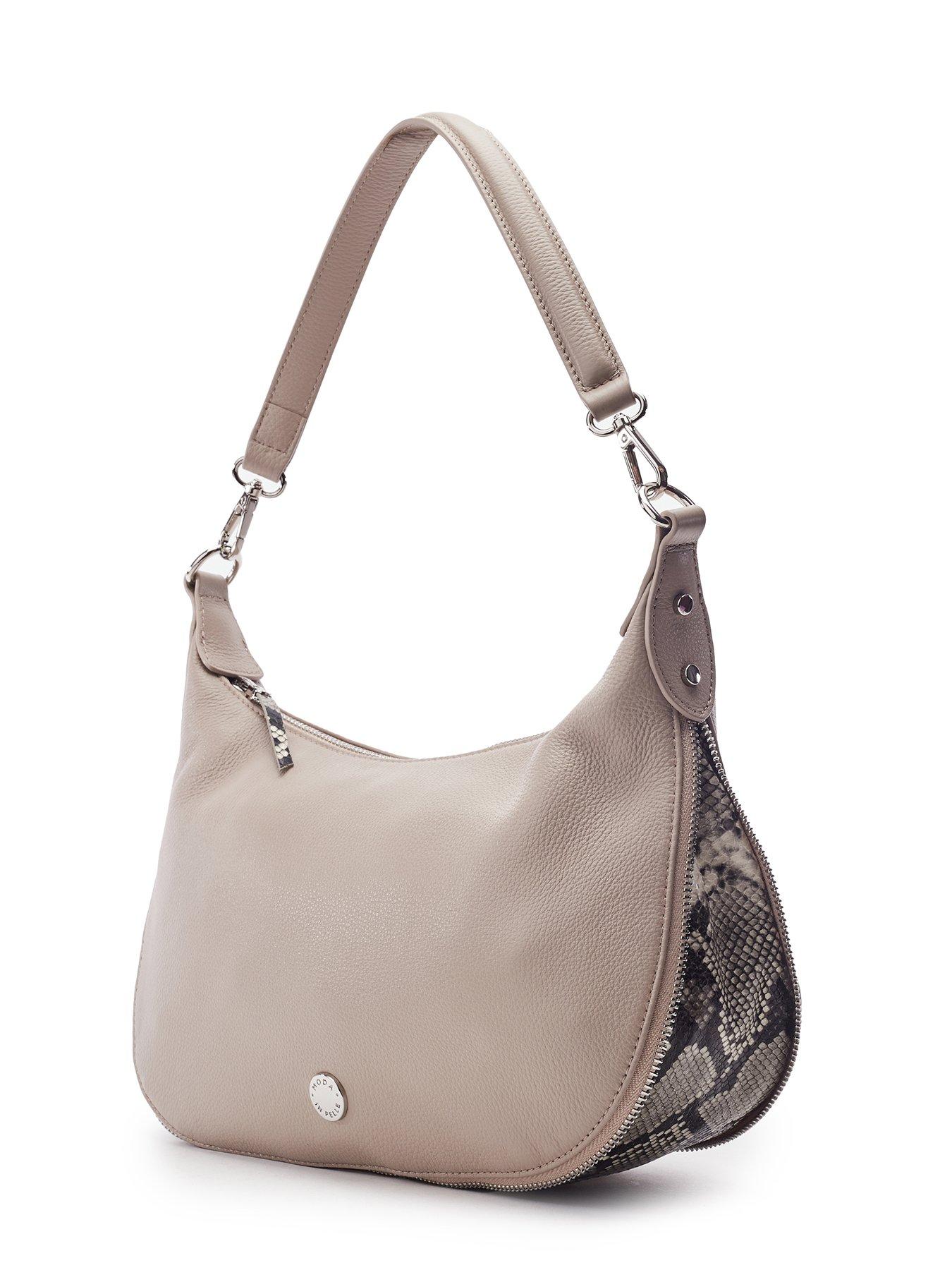 back image of moda-in-pelle-hidden-colour-shoulder-bag