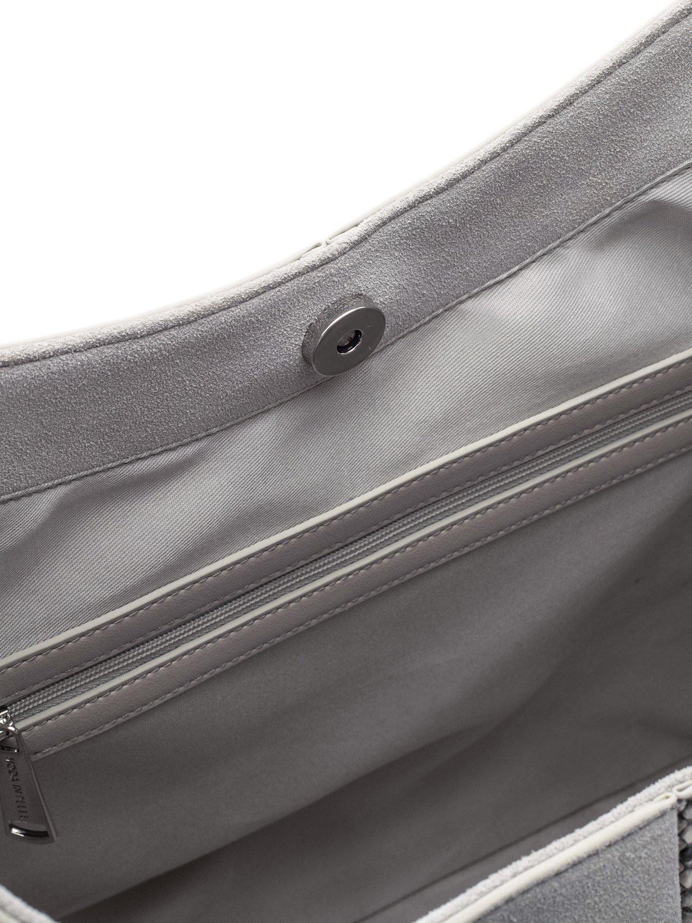 back image of moda-in-pelle-large-two-tone-tote