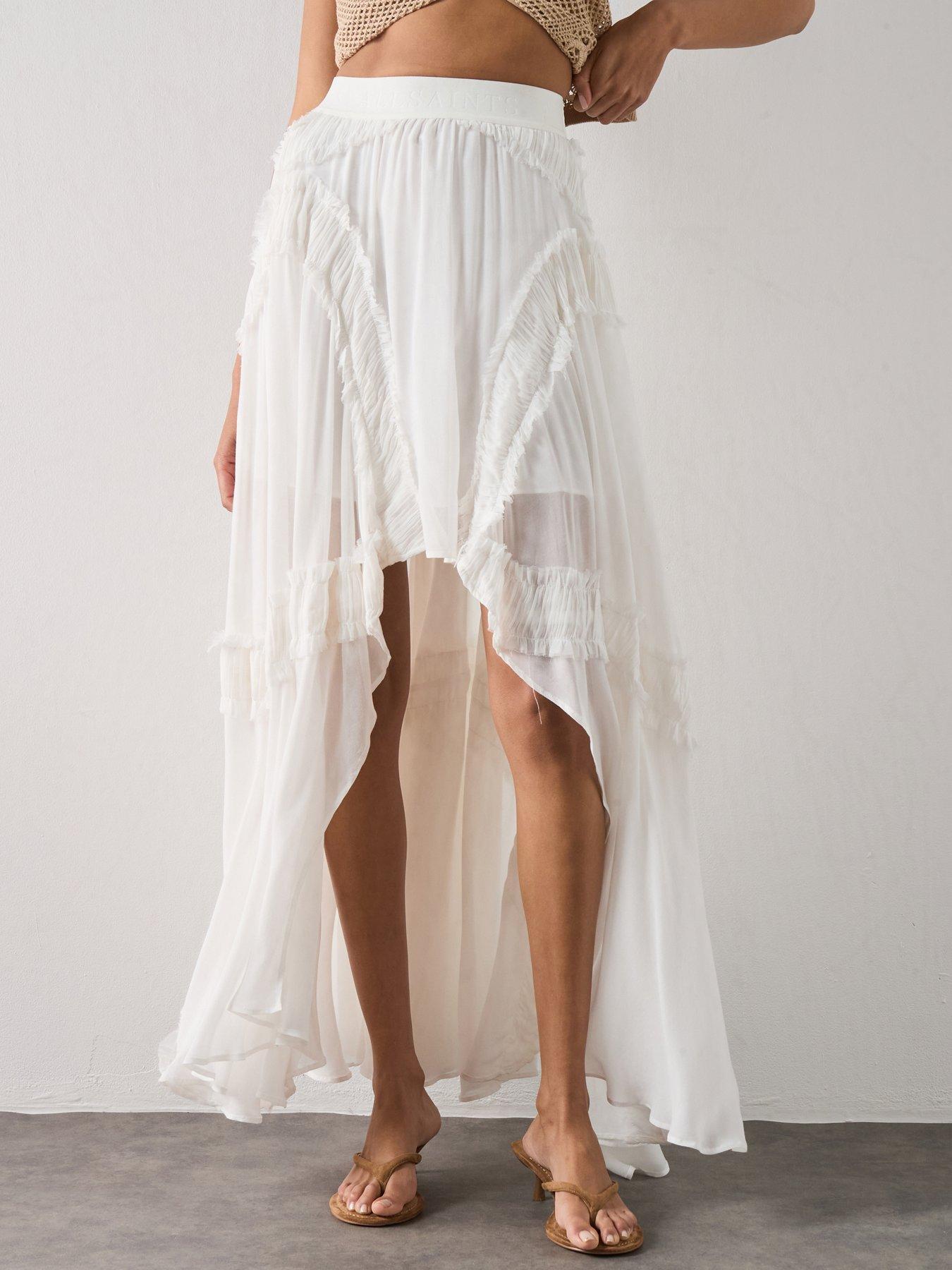 AllSaints Dorina Skirt - White