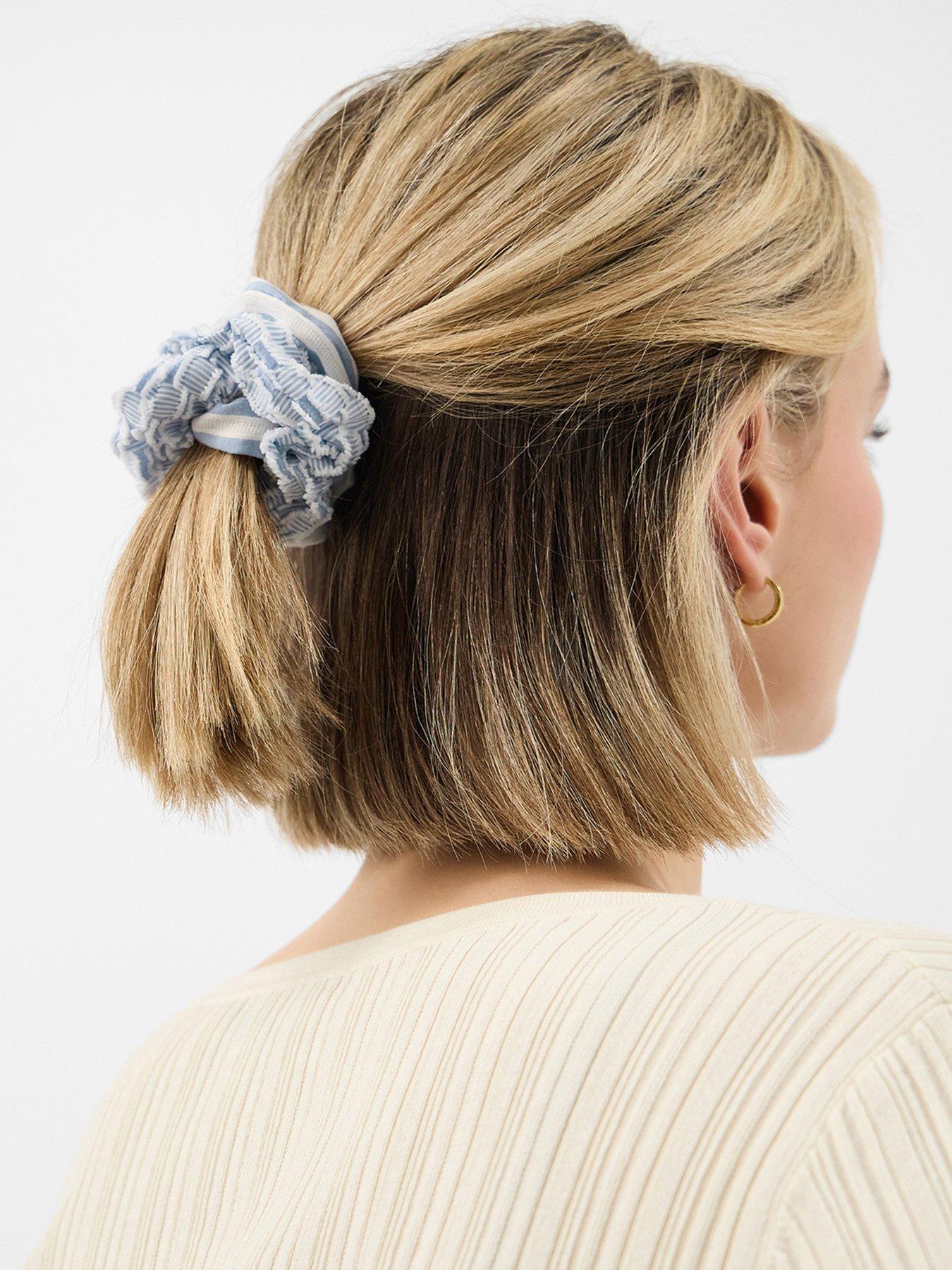 stillFront image of accessorize-3-pack-stripe-hair-scrunchies