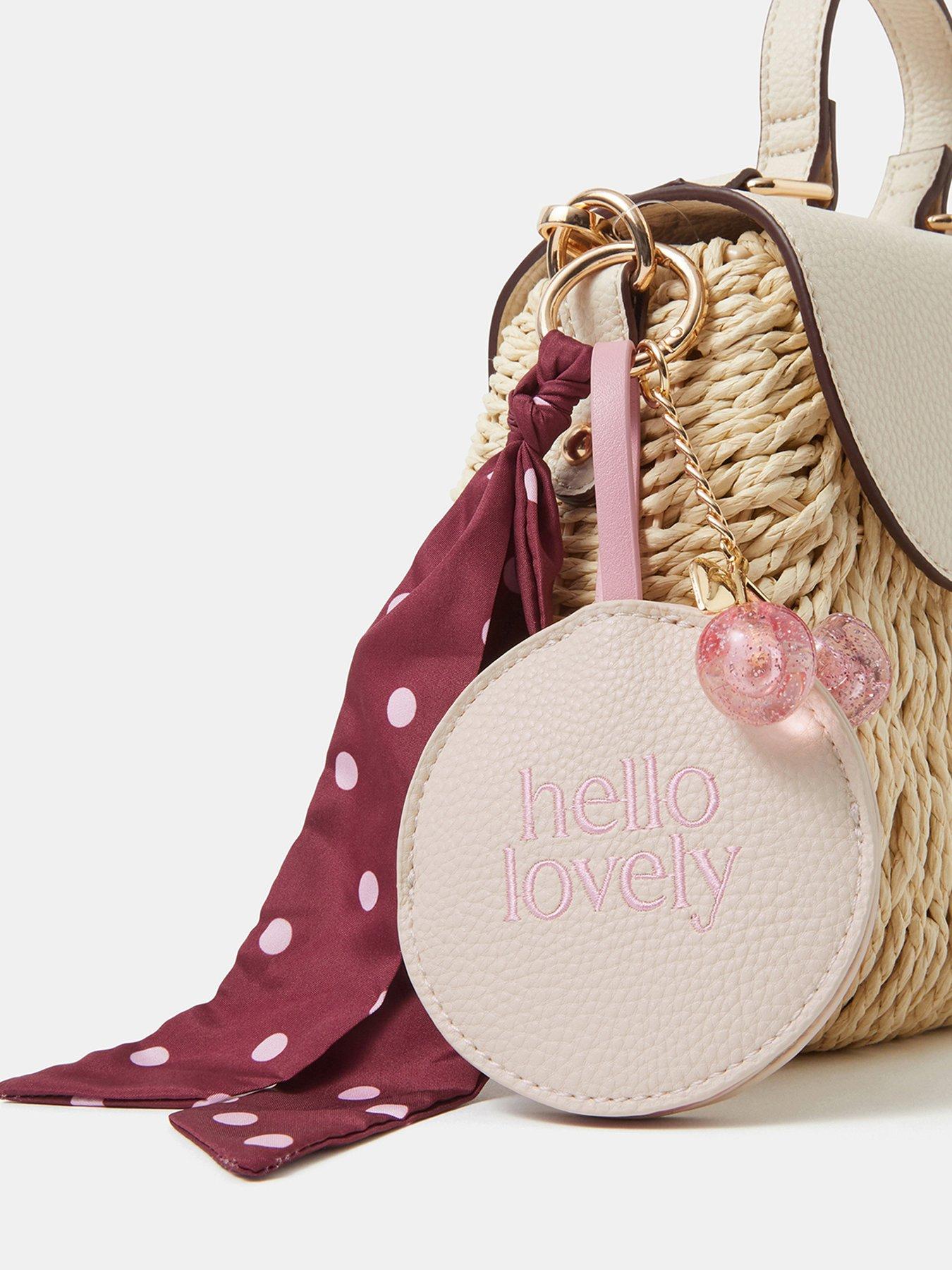 stillFront image of accessorize-compact-mirror-bag-charm