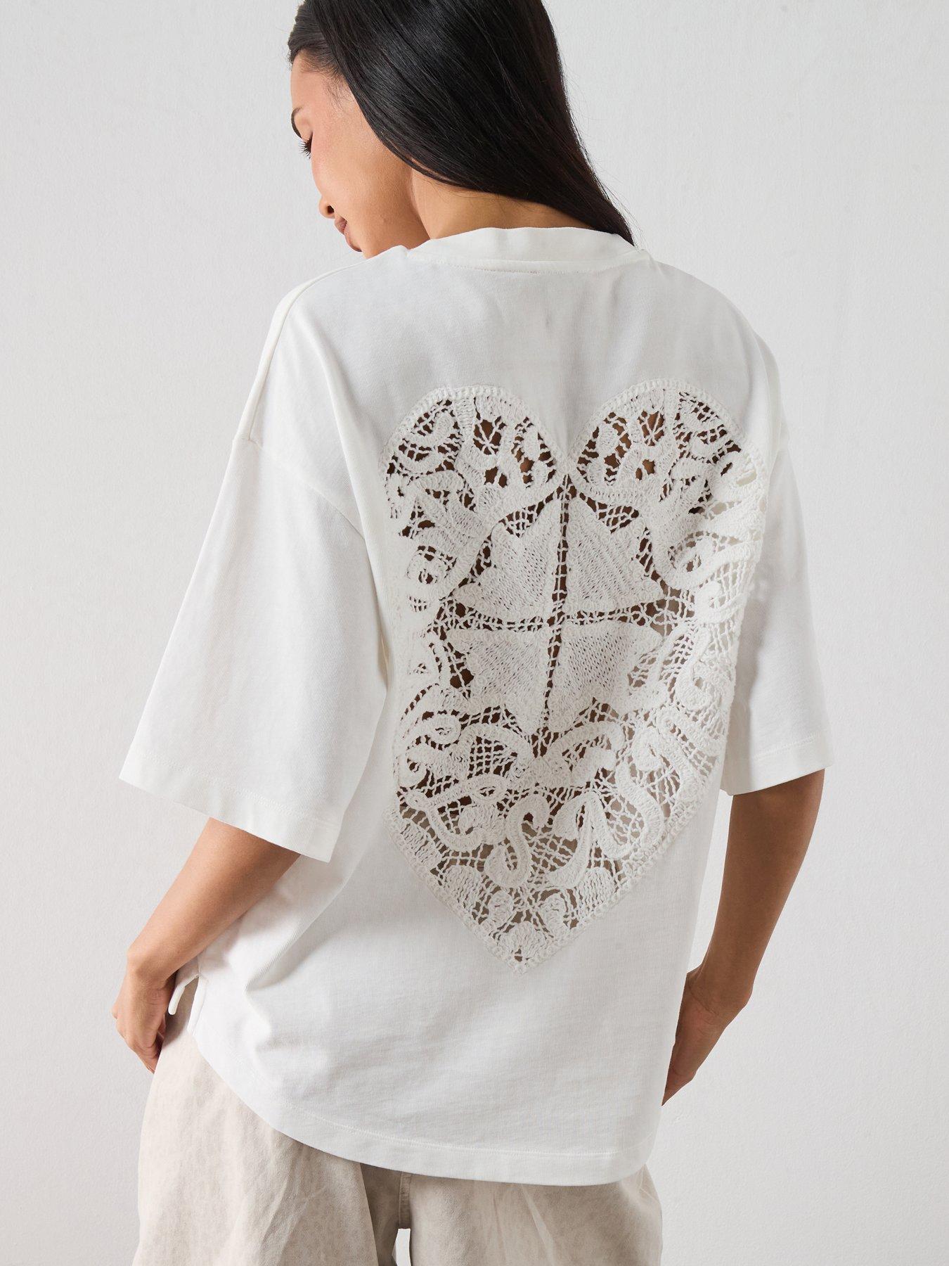 AllSaints Esme Amelie T-Shirt - White
