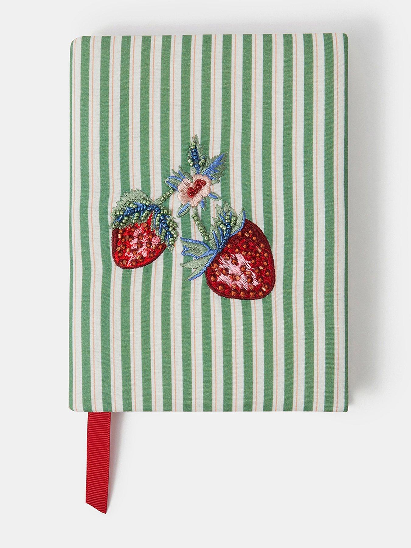 Accessorize Strawberry Stripe Notebook