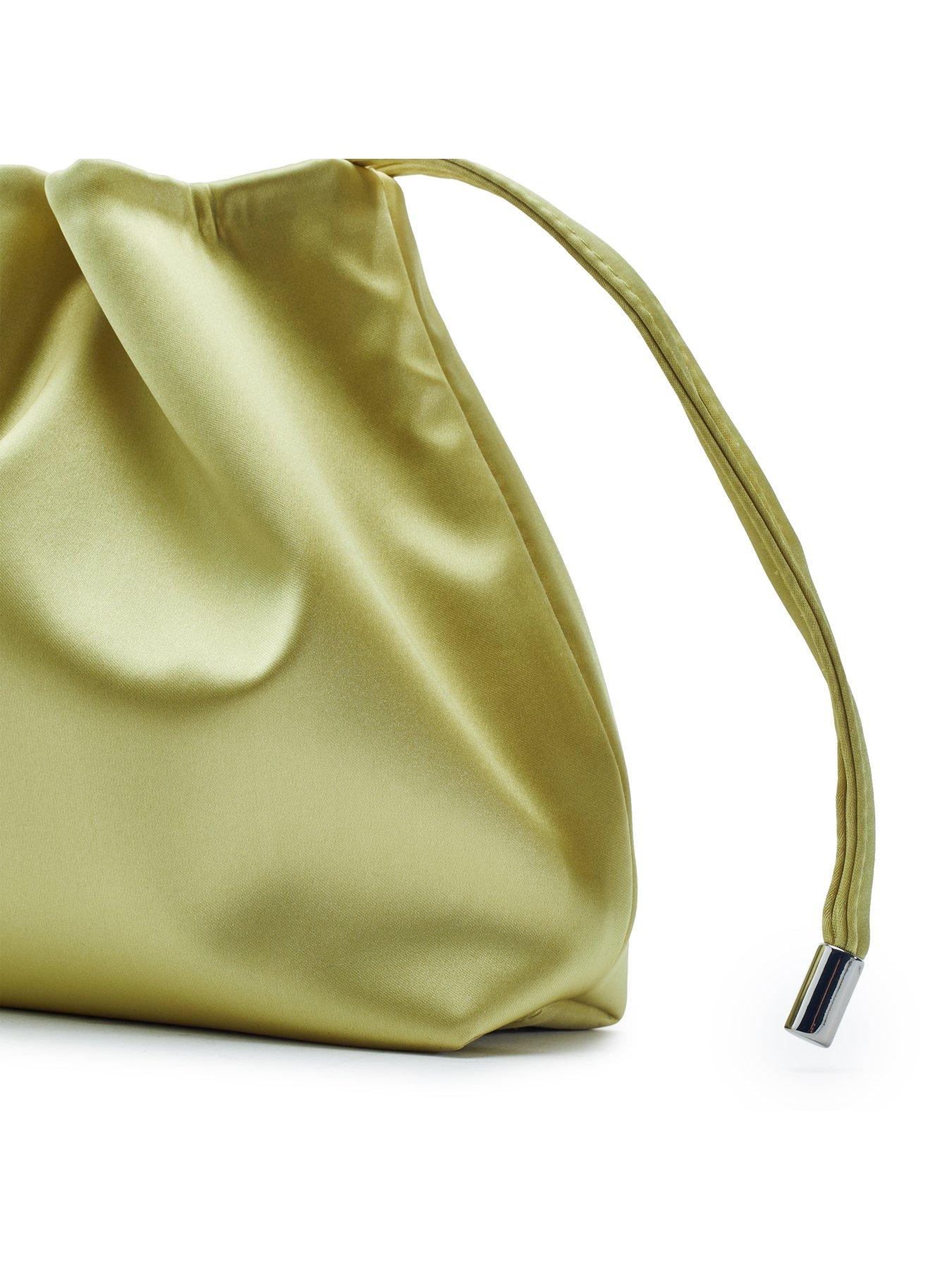 Image 4 of 4 of Moda In Pelle Ruched Bucket Shoulder Bag
