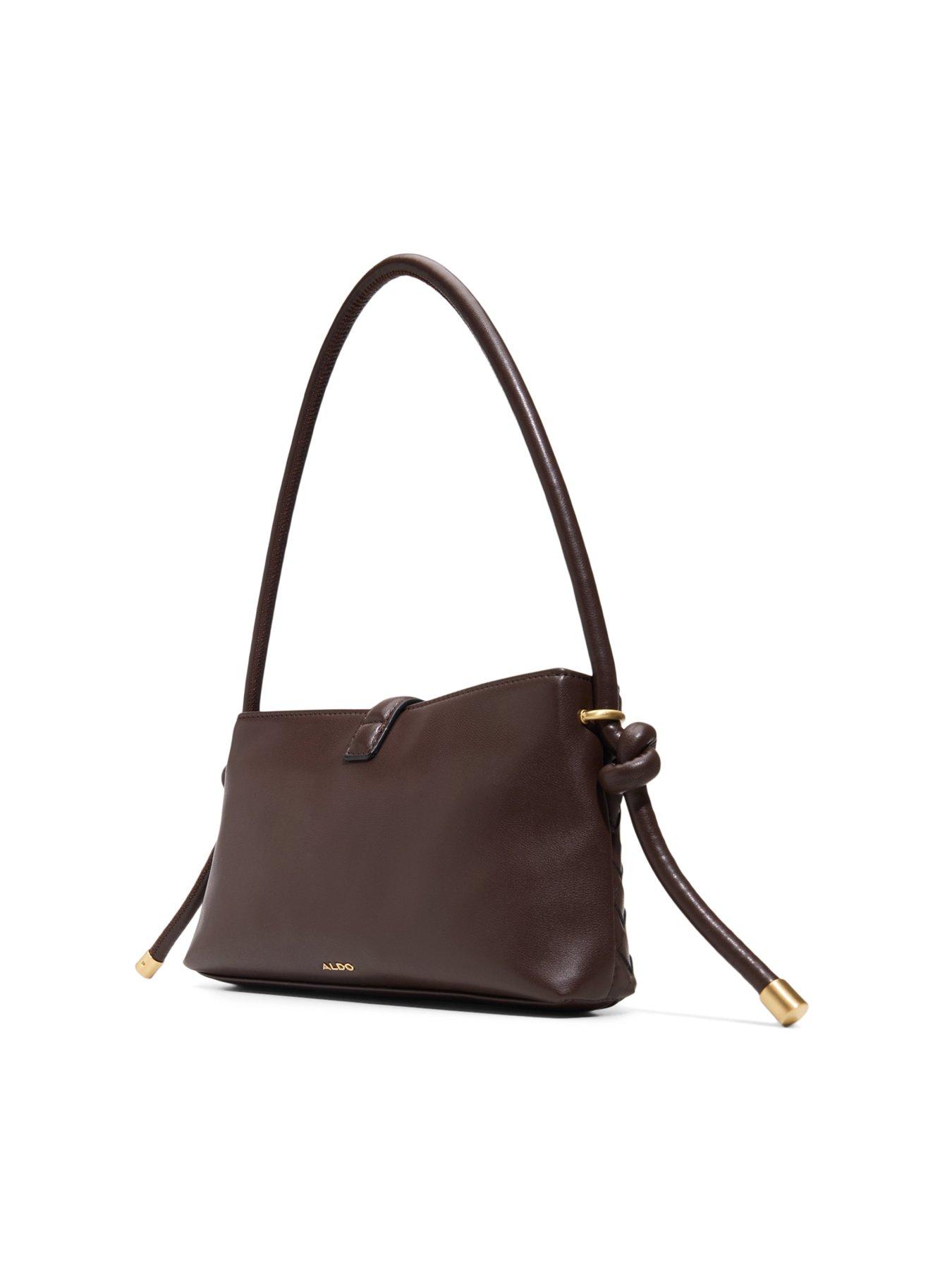 Image 3 of 4 of Aldo Huda Woven Shoulder Bag - Brown