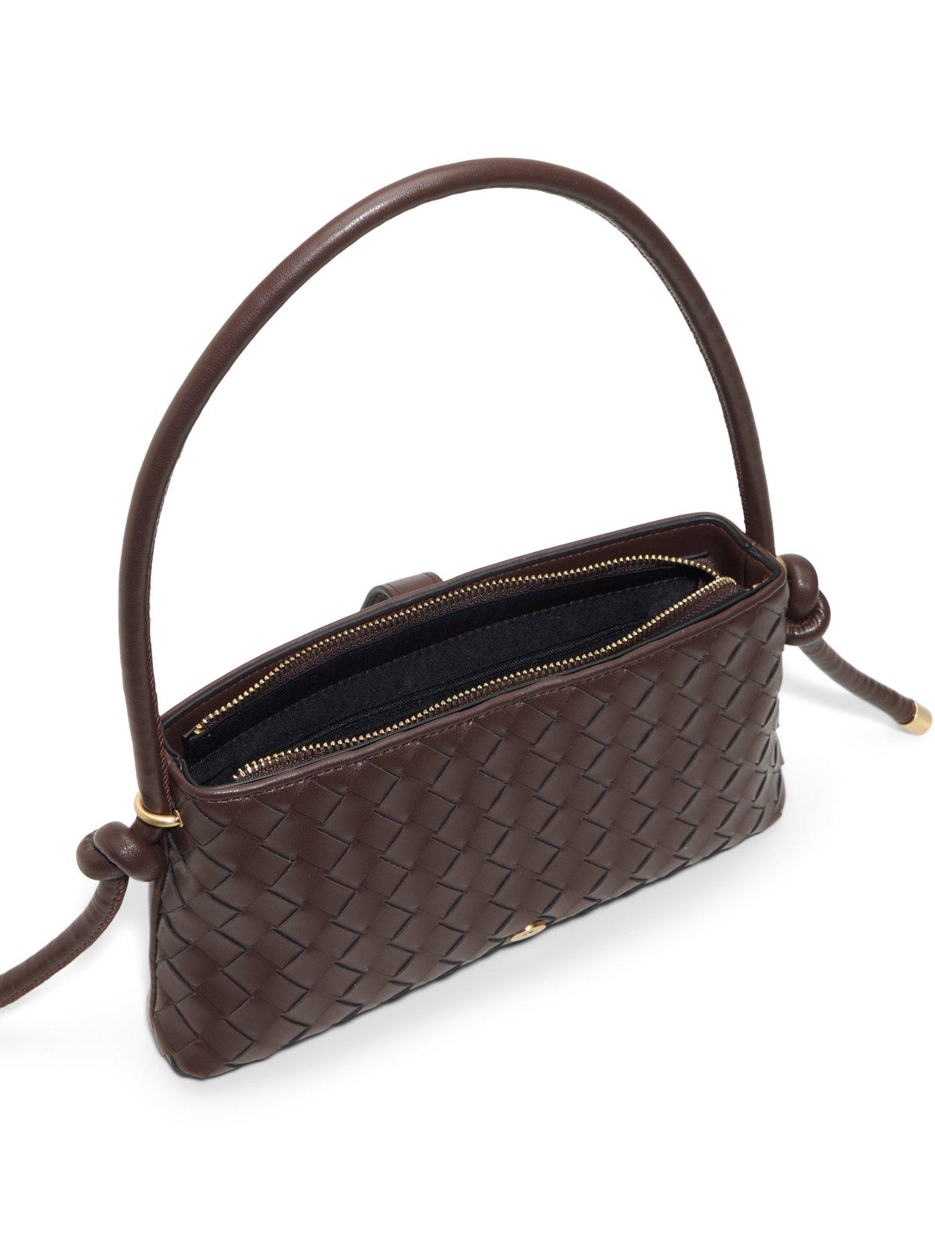 Image 4 of 4 of Aldo Huda Woven Shoulder Bag - Brown