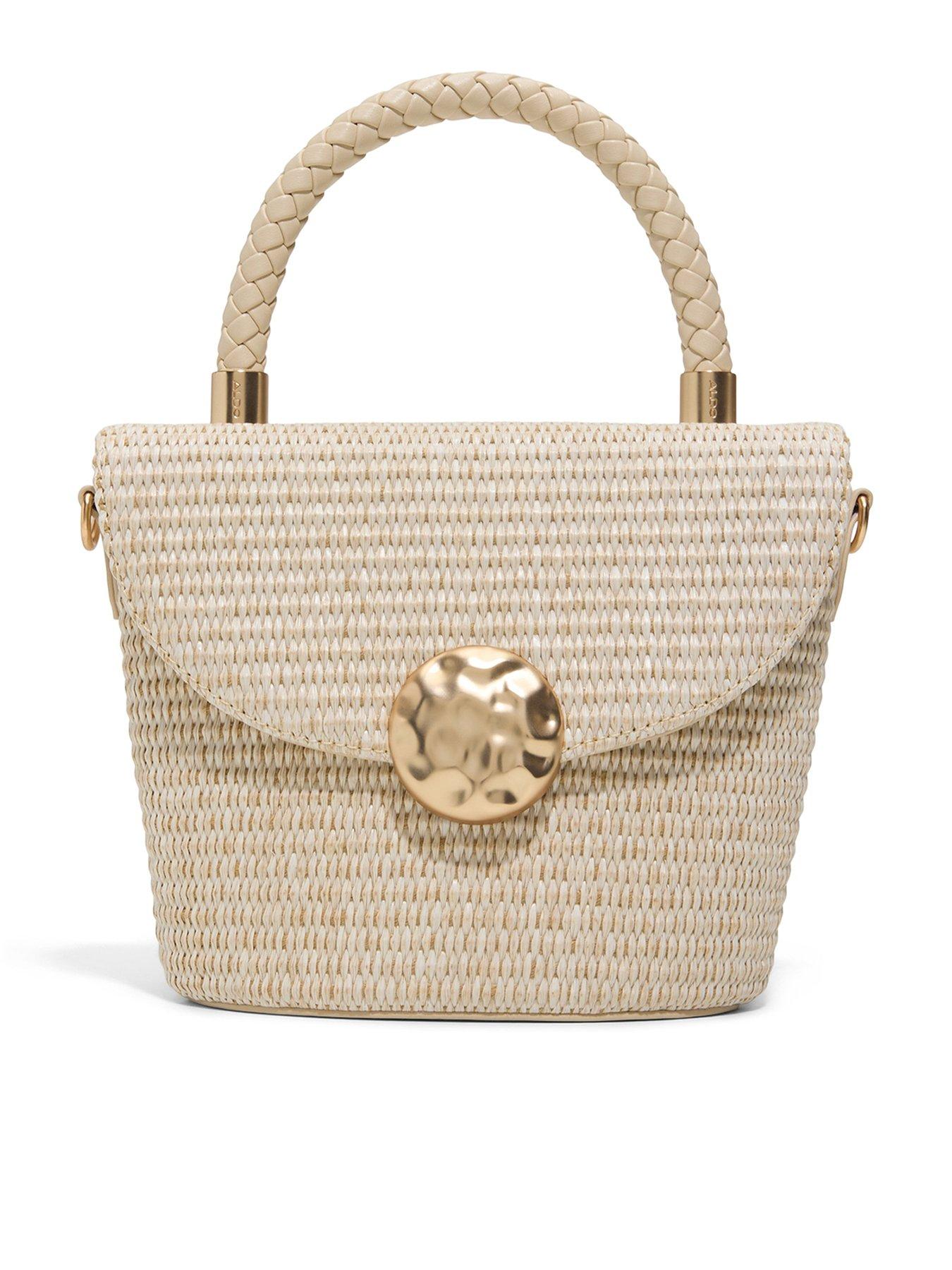 Image 2 of 6 of Aldo Soletta Bucket Bag - Cream