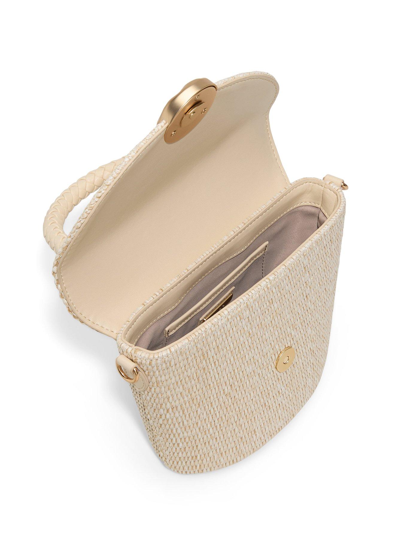 Image 4 of 6 of Aldo Soletta Bucket Bag - Cream