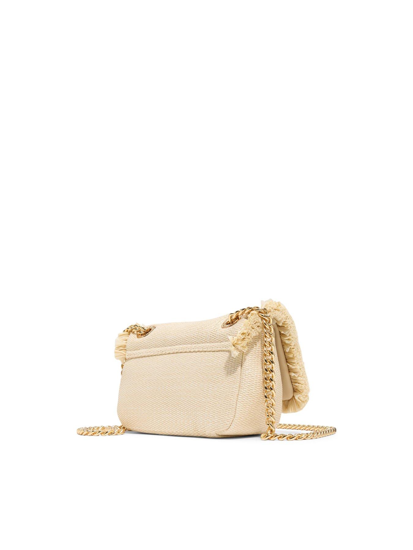 Image 5 of 5 of Aldo Thaliana Embroderied Shoulder Bag - Natural