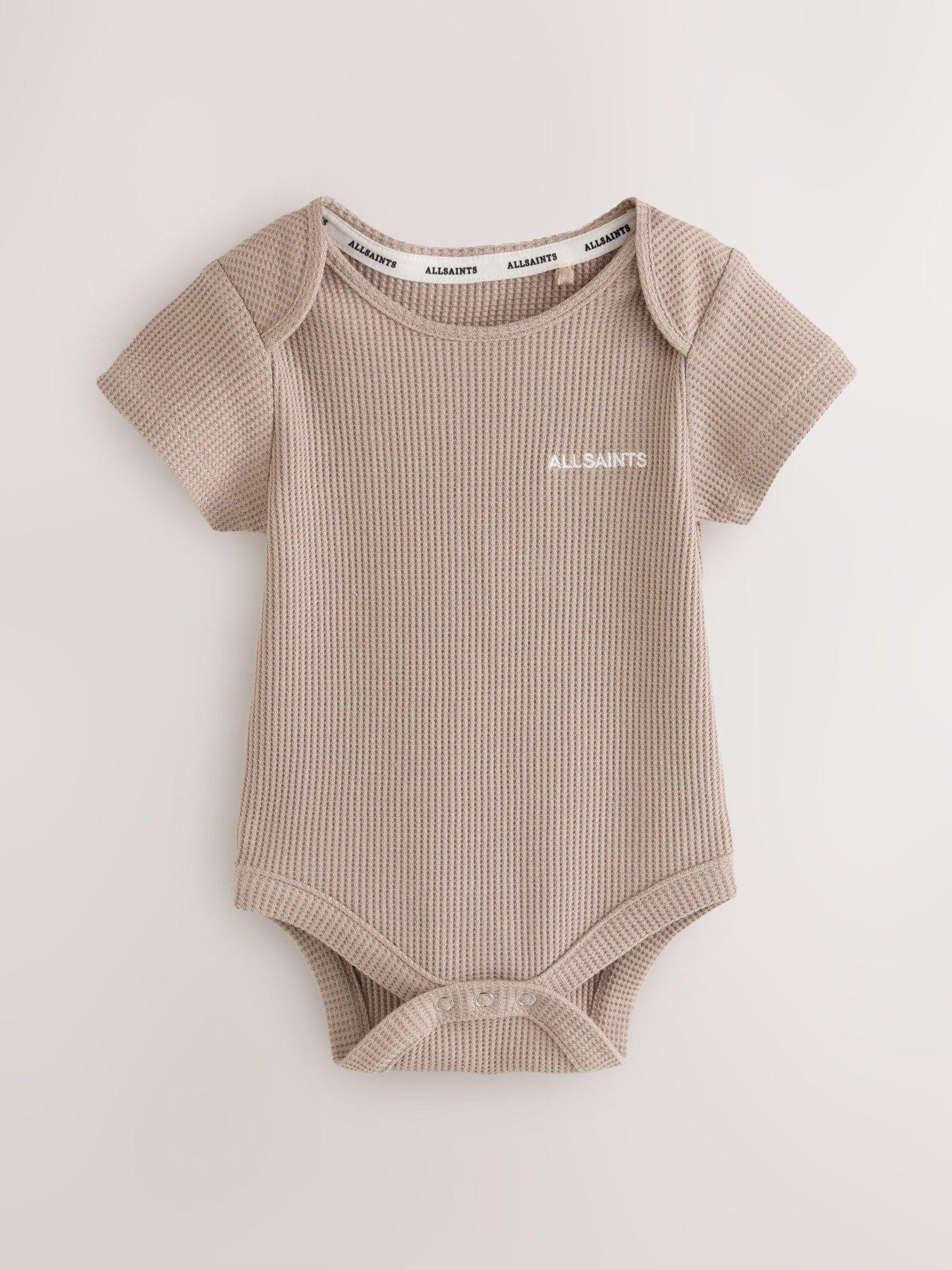 Image 3 of 6 of smALLSAINTS Baby Boys Bodysuit - Beige